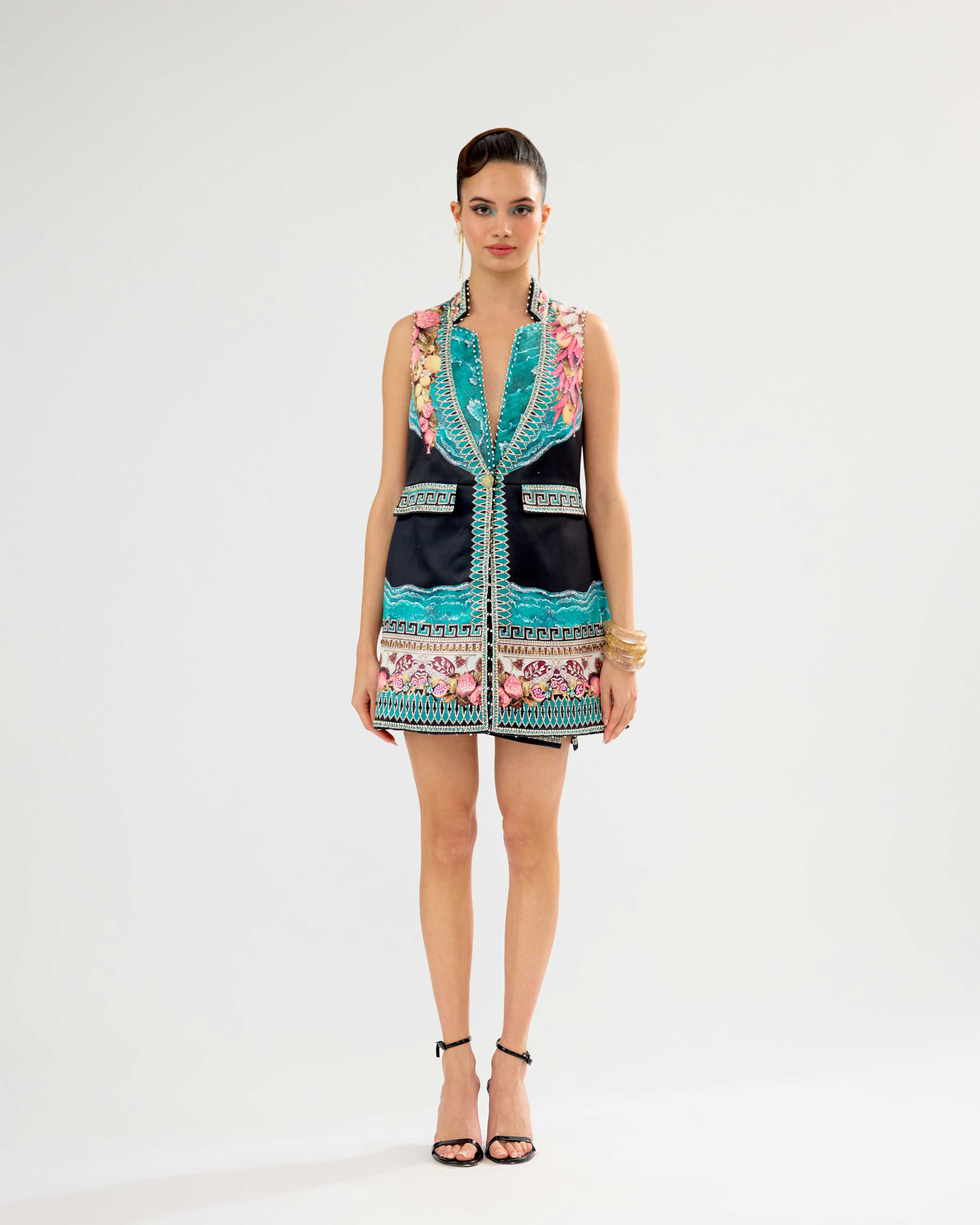 Orvieto : Kadek - Teal/Black