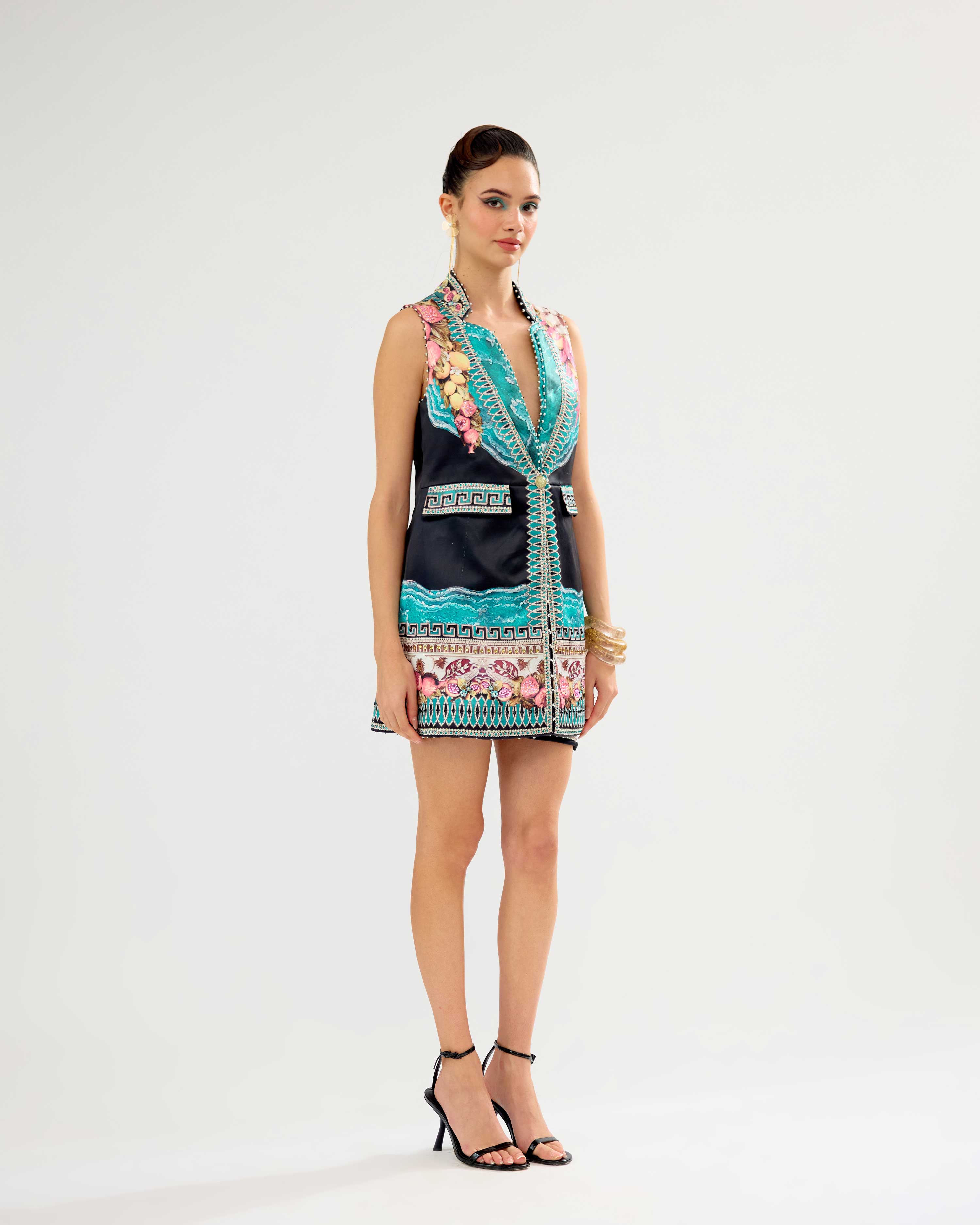 Orvieto : Kadek - Teal/Black