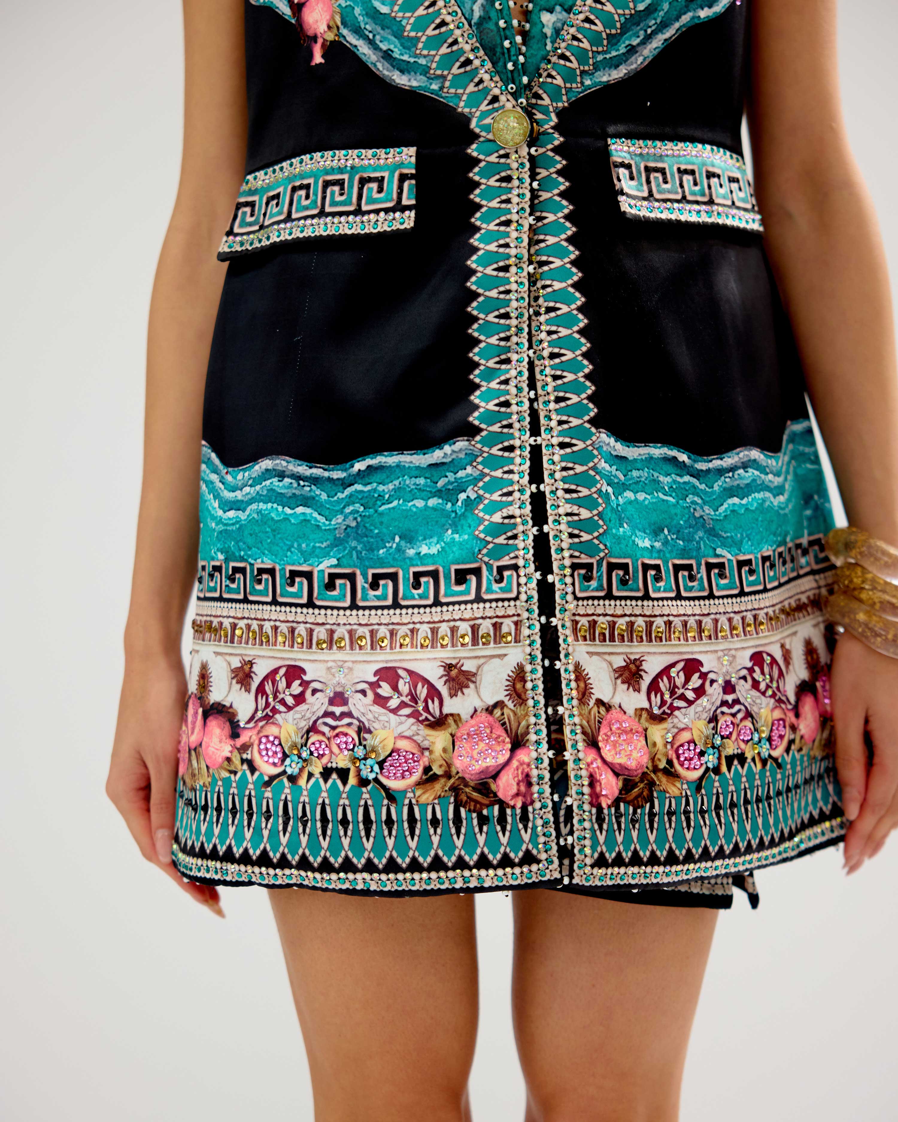 Orvieto : Kadek - Teal/Black