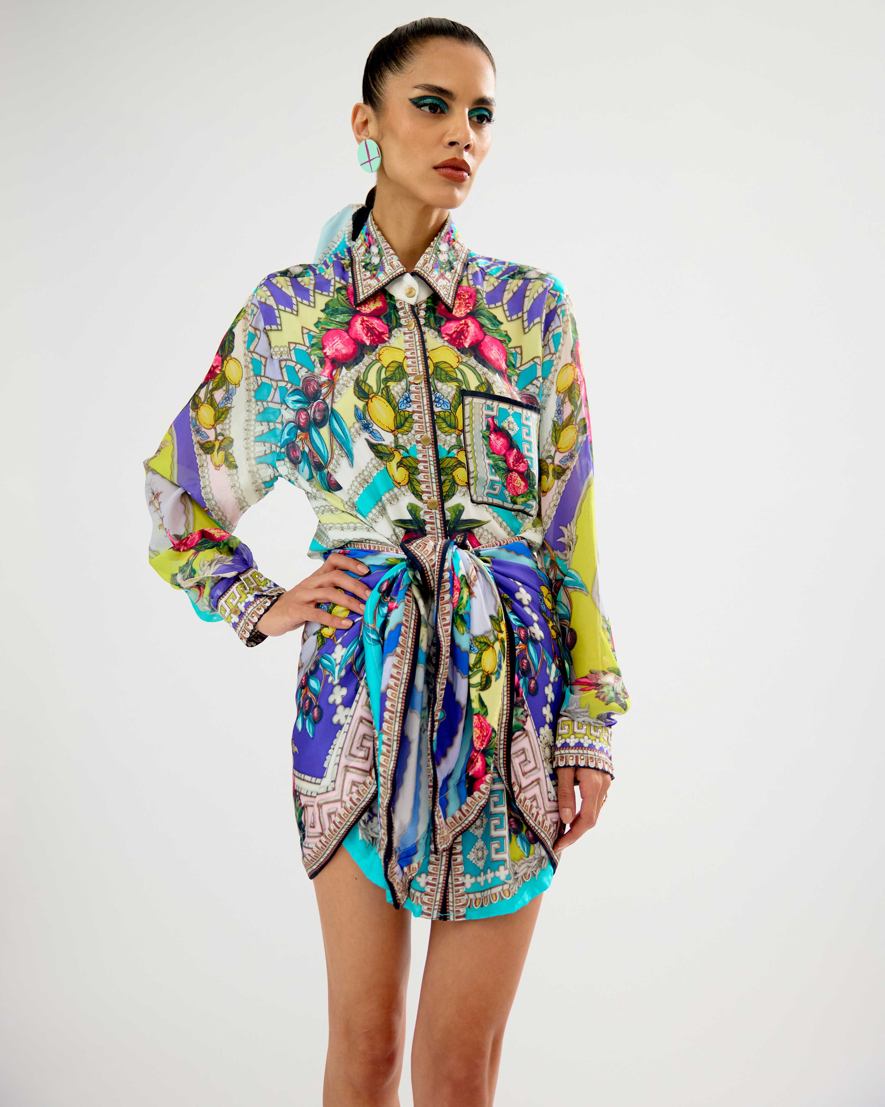 Orvieto : Alvita - Blue/Multi