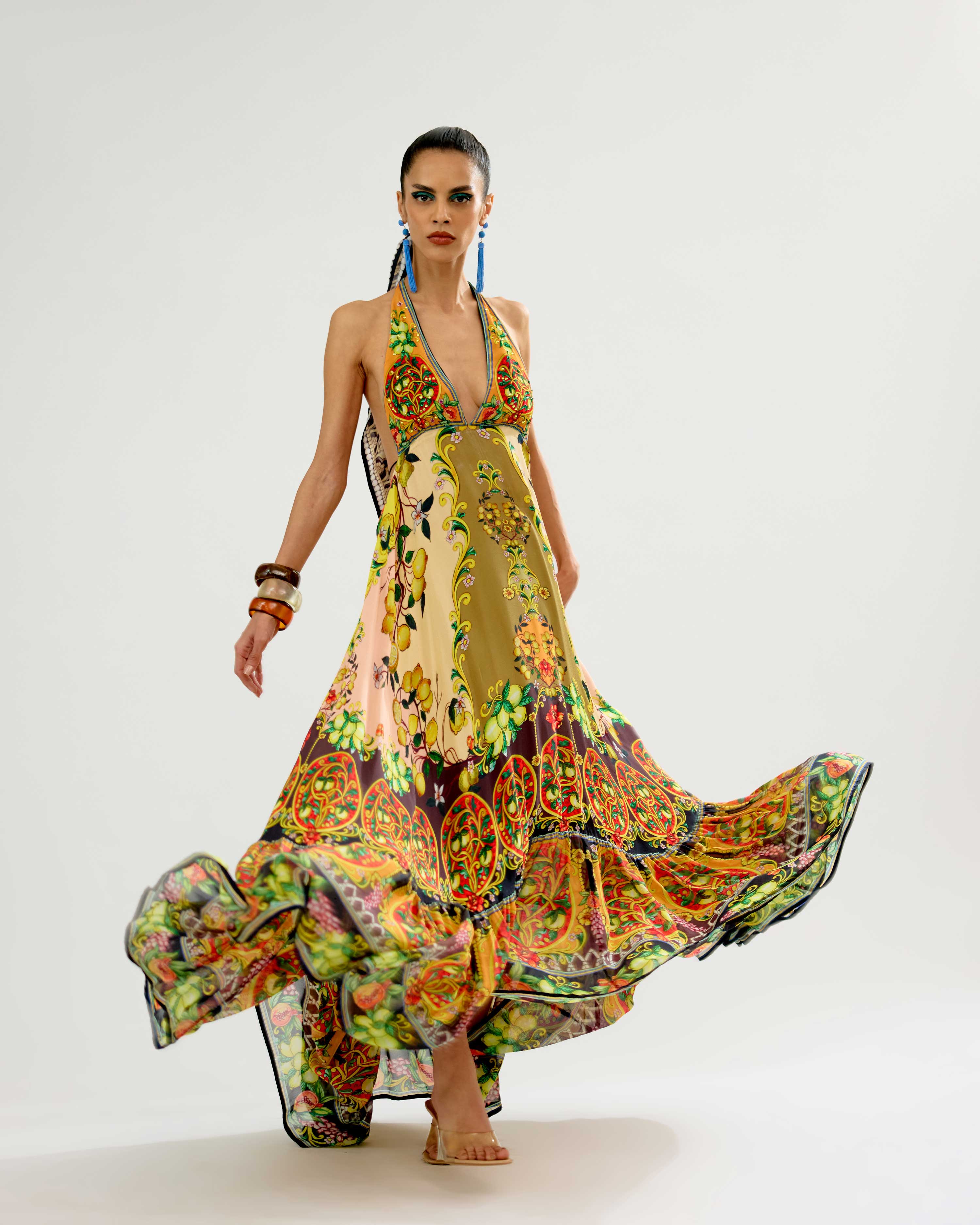 Orvieto : Azzurra - Olive/Orange