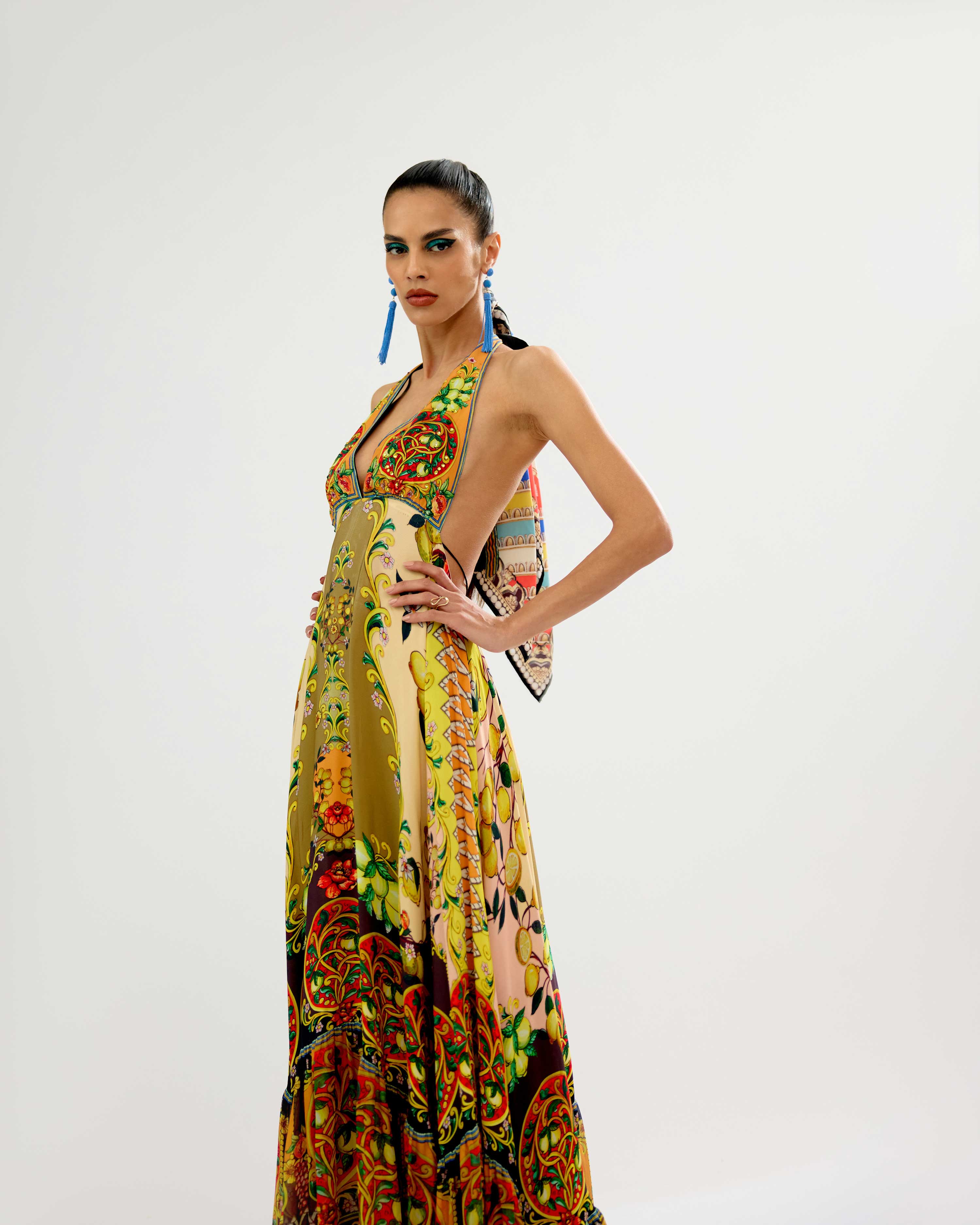 Orvieto : Azzurra - Olive/Orange