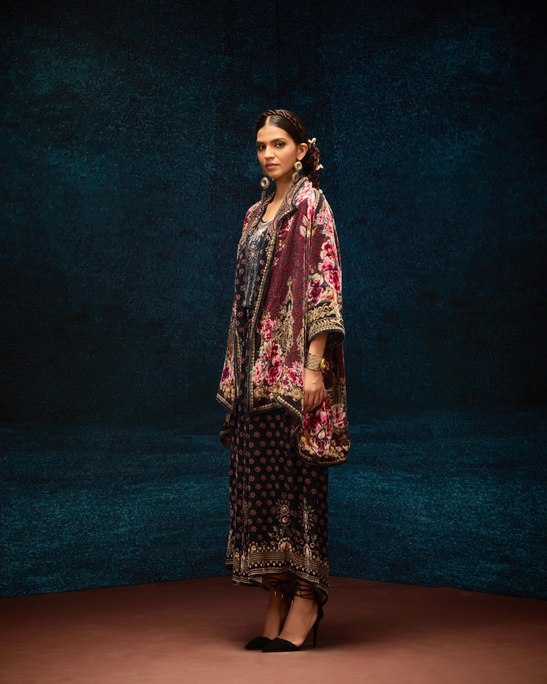 Ajrakh : Adhira/Surilee - Black