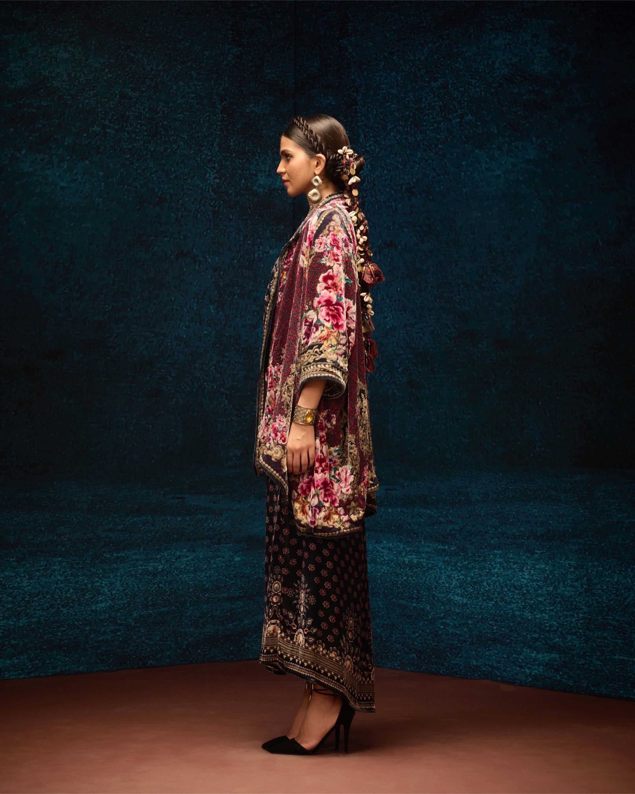 Ajrakh : Adhira/Surilee - Black