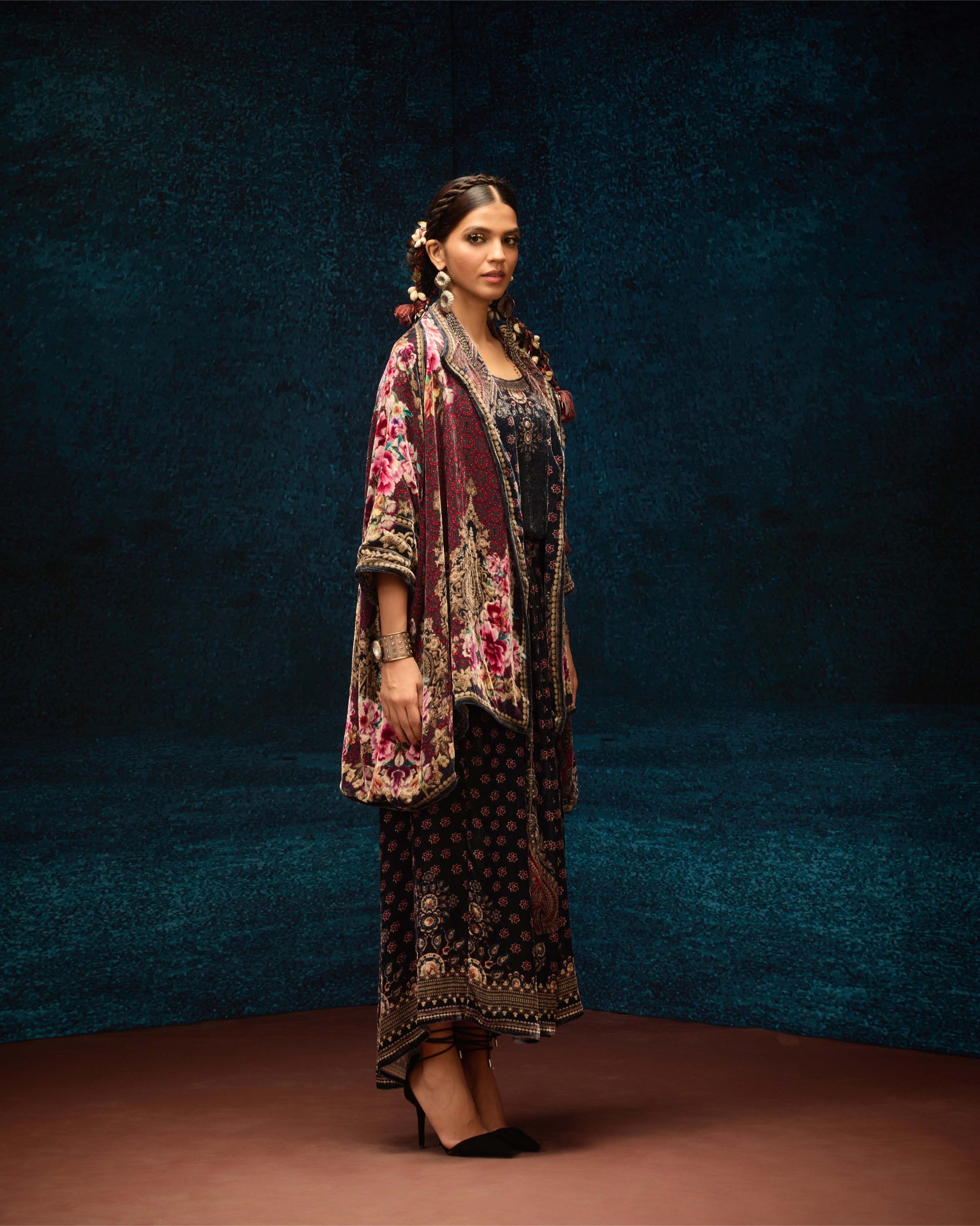 Ajrakh : Adhira/Surilee - Black