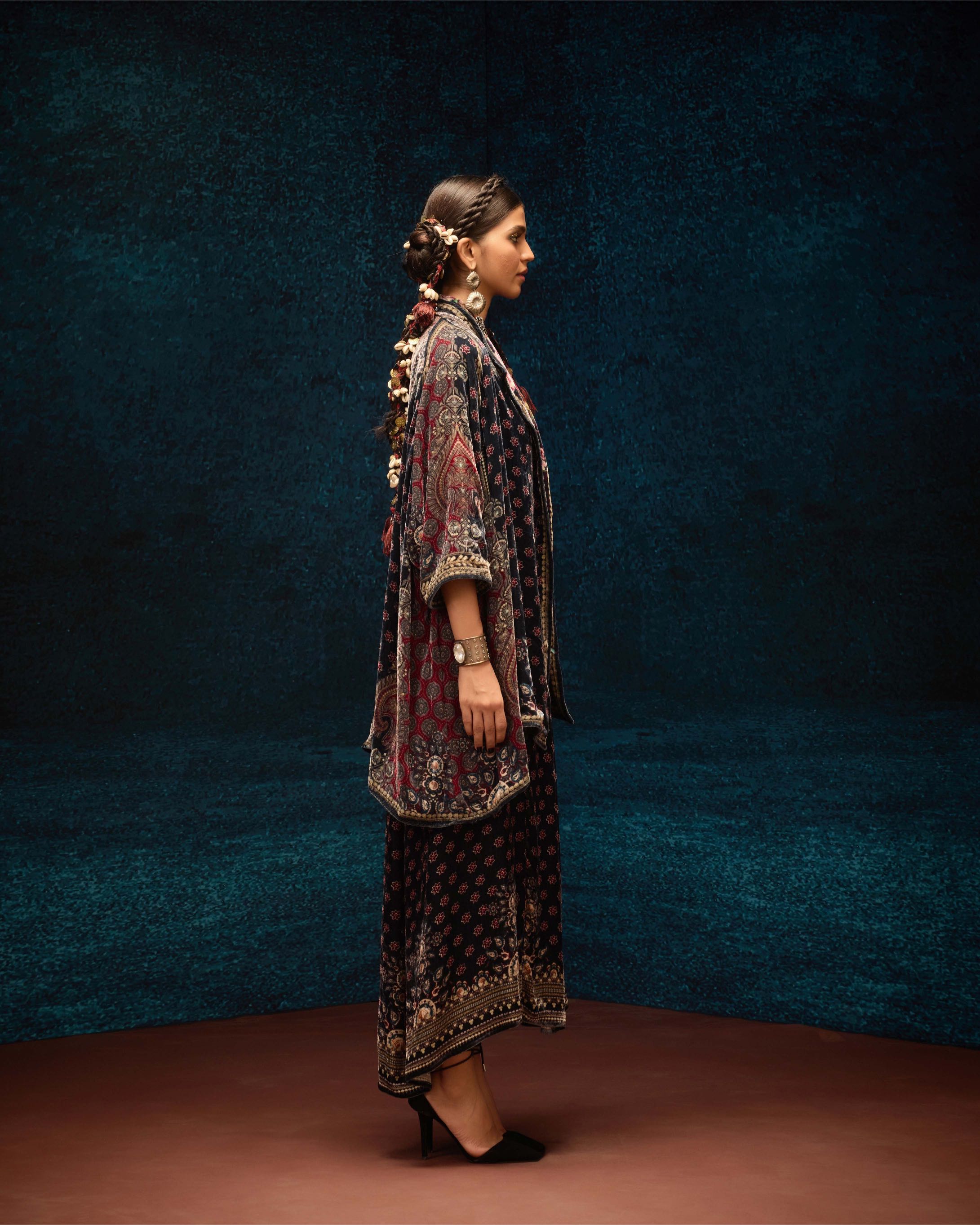 Ajrakh : Adhira/Surilee - Black