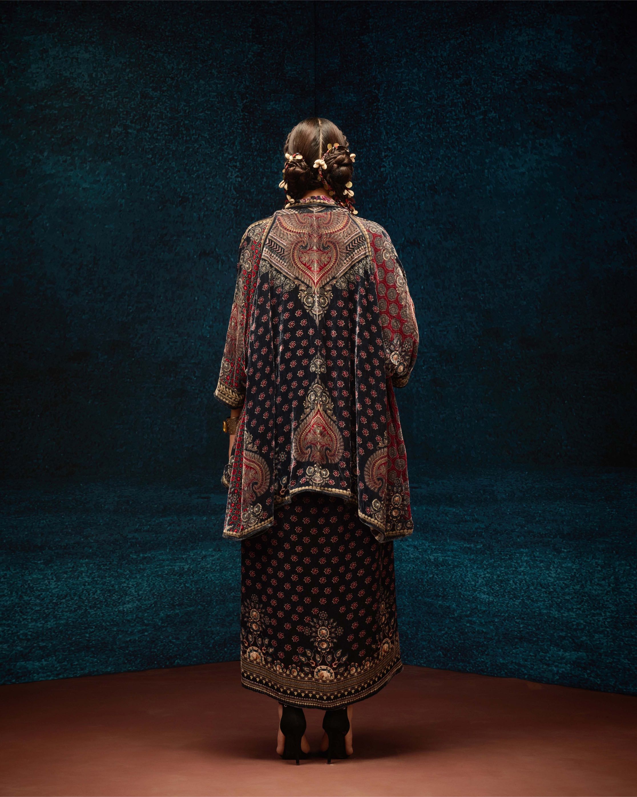 Ajrakh : Adhira/Surilee - Black
