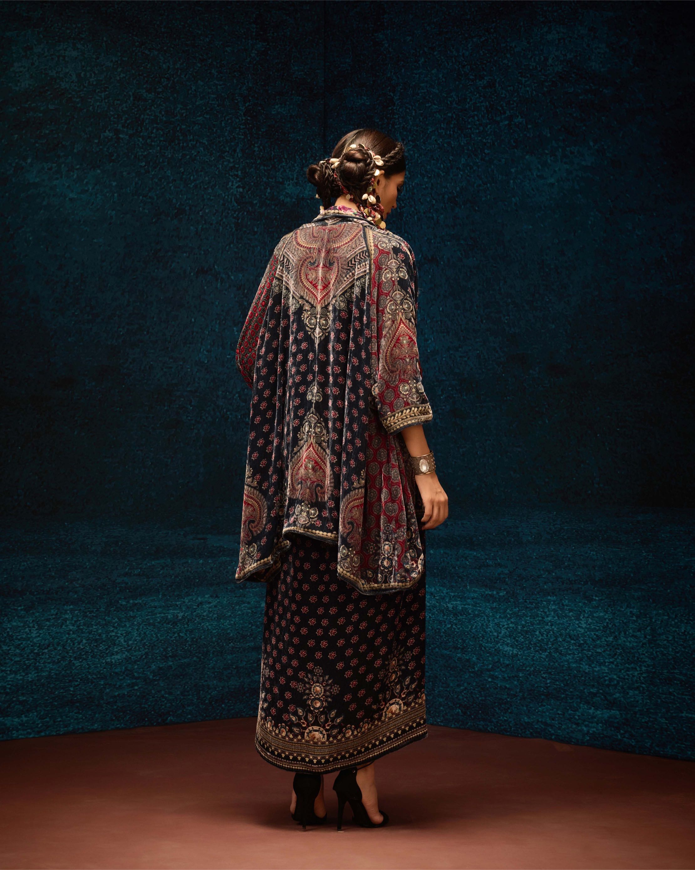 Ajrakh : Adhira/Surilee - Black