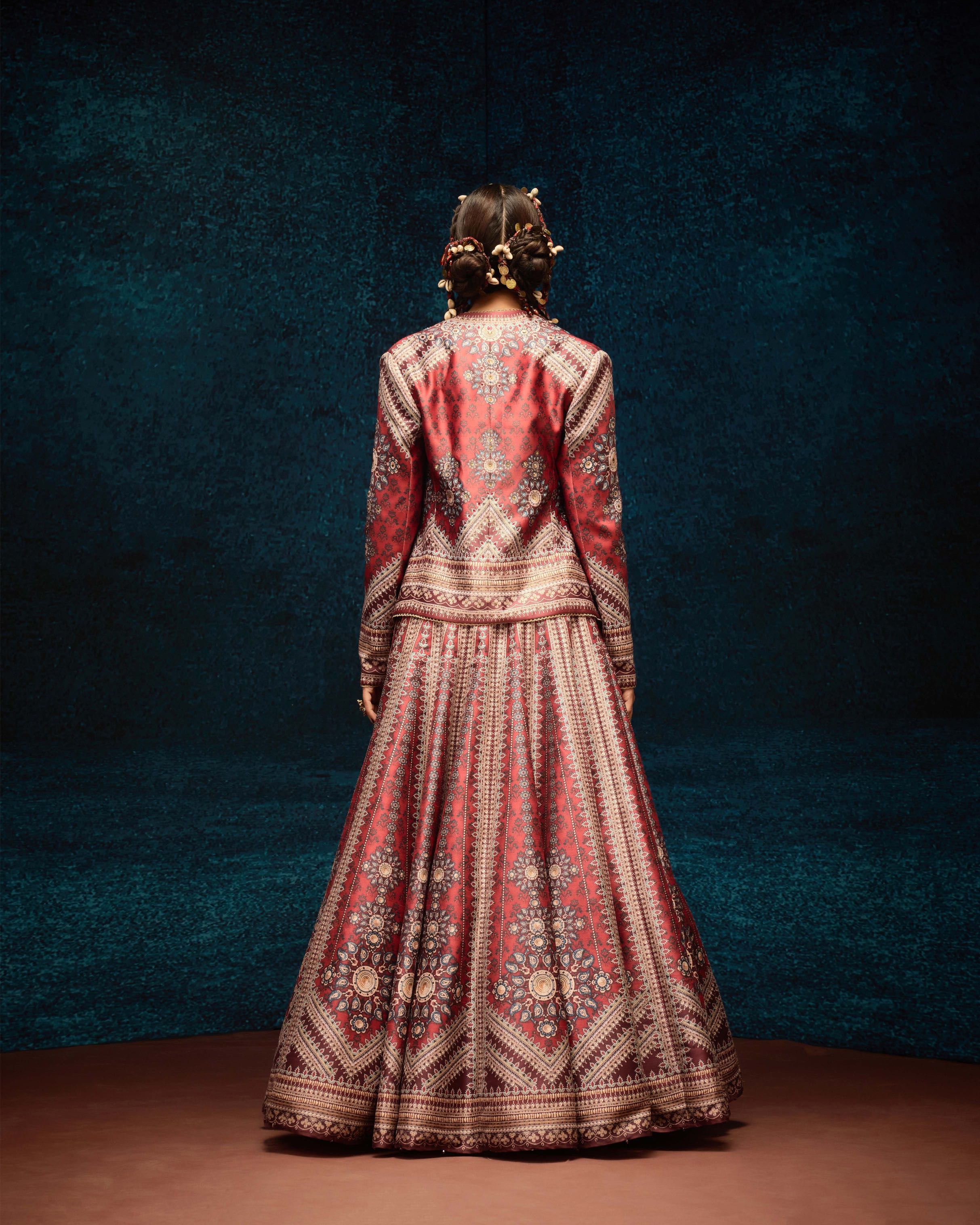 Ajrakh : Lavisha Leela - Red