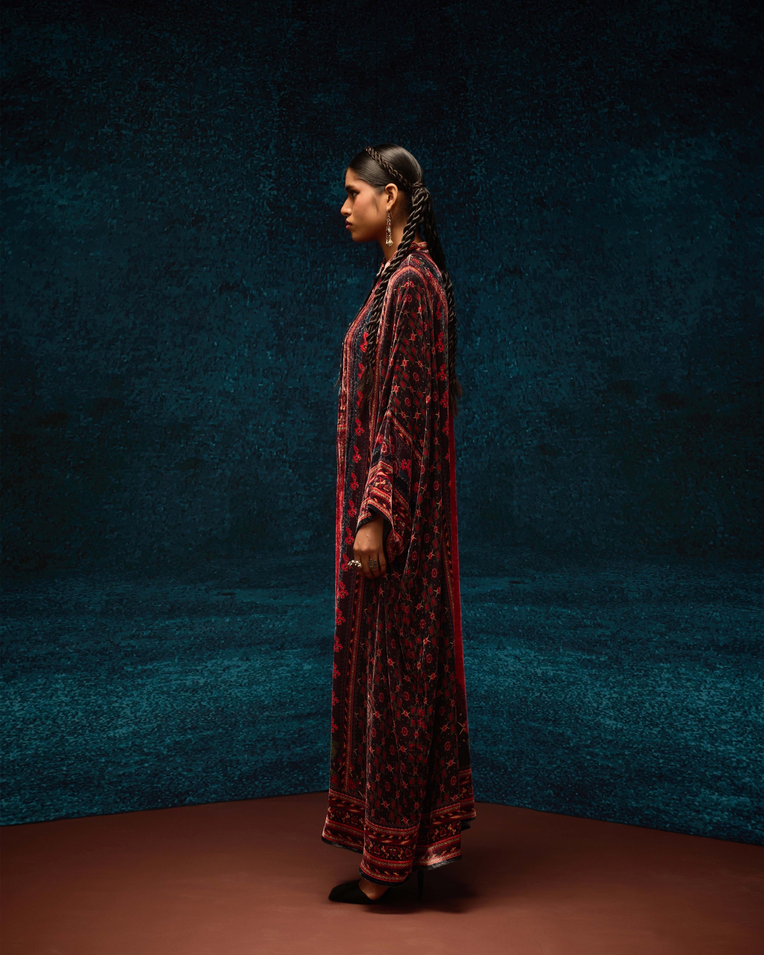 Ajrakh/Shiraz : Clarice - Red