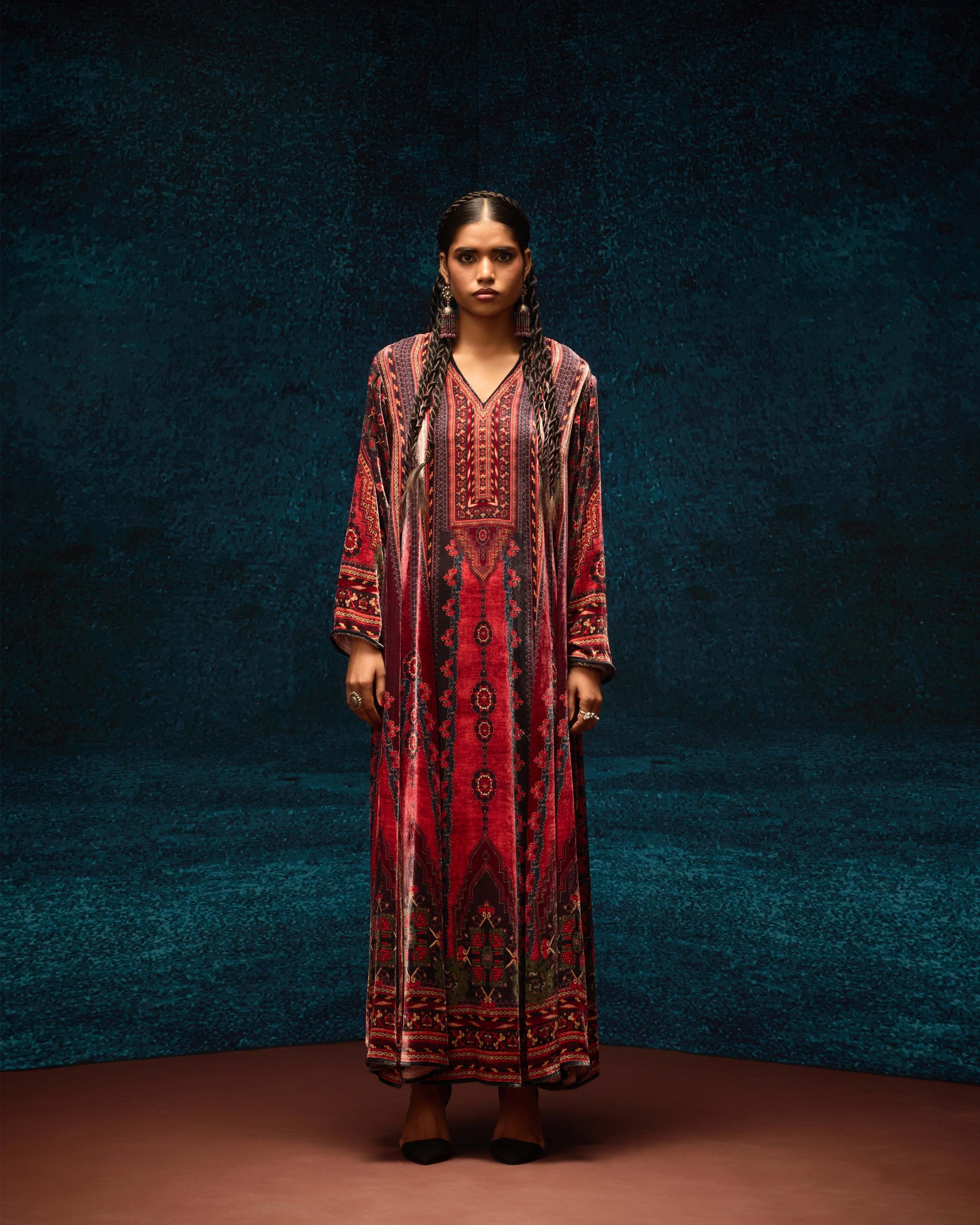 Ajrakh/Shiraj : Adavi - Rust