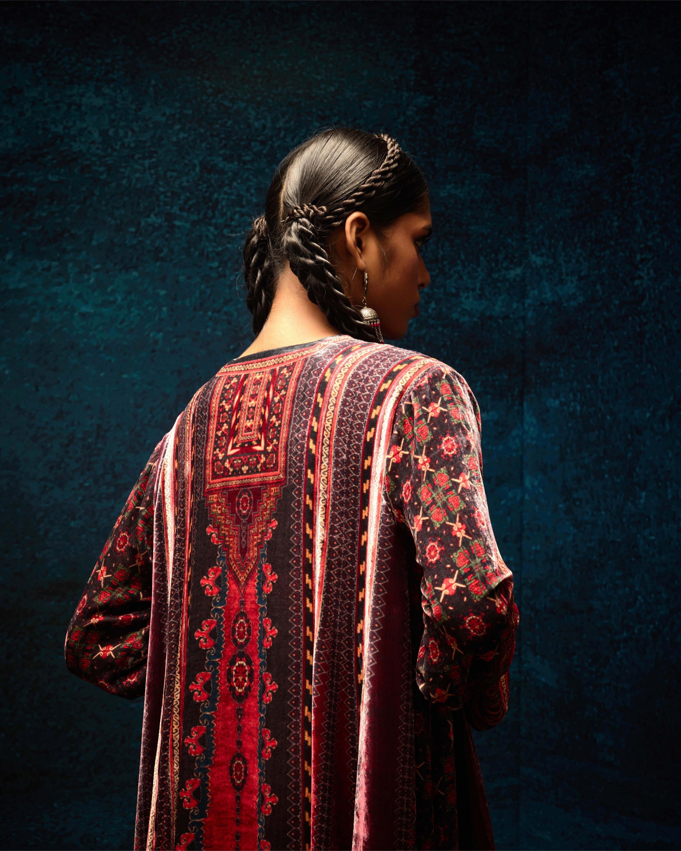 Ajrakh/Shiraj : Adavi - Rust