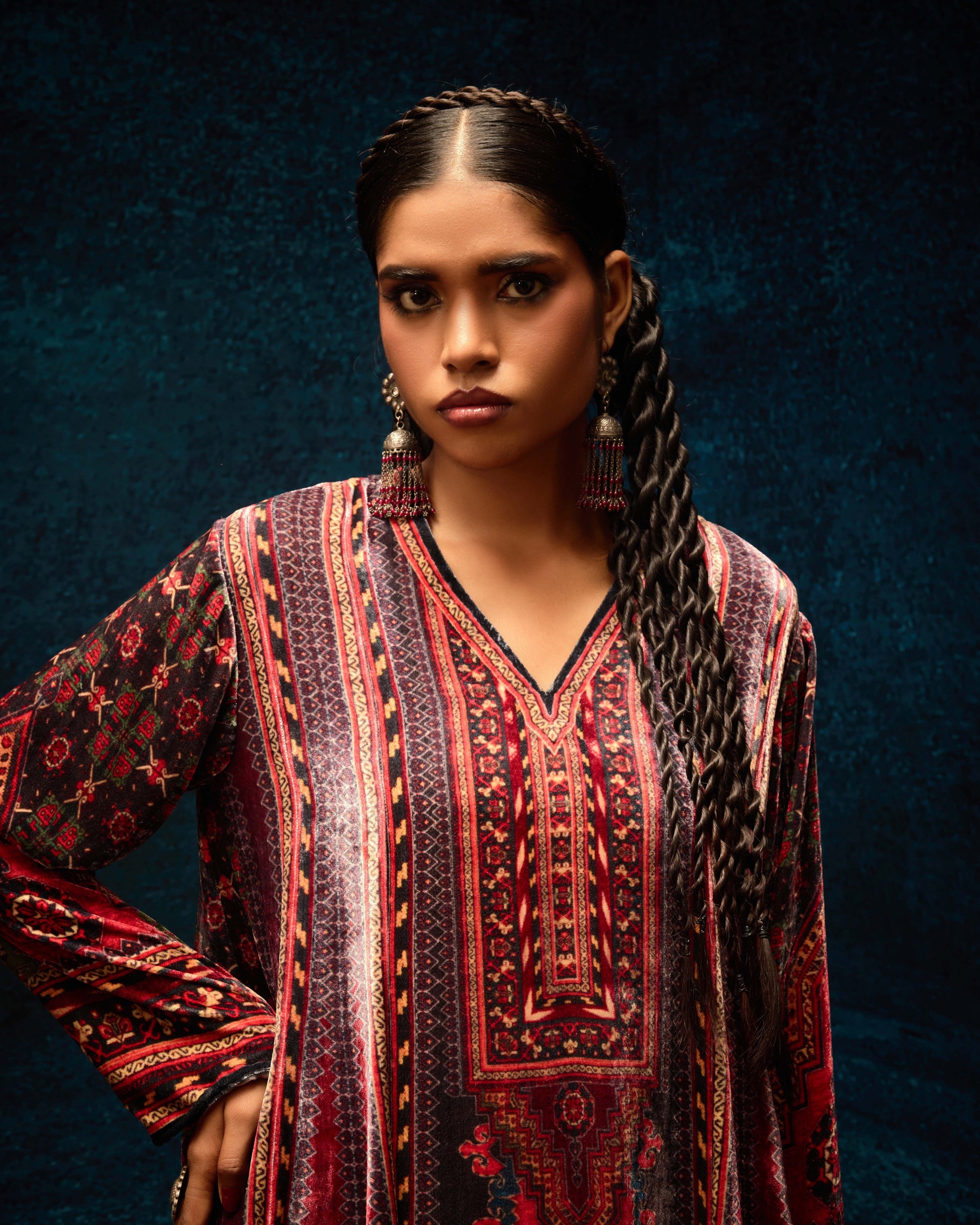 Ajrakh/Shiraj : Adavi - Rust