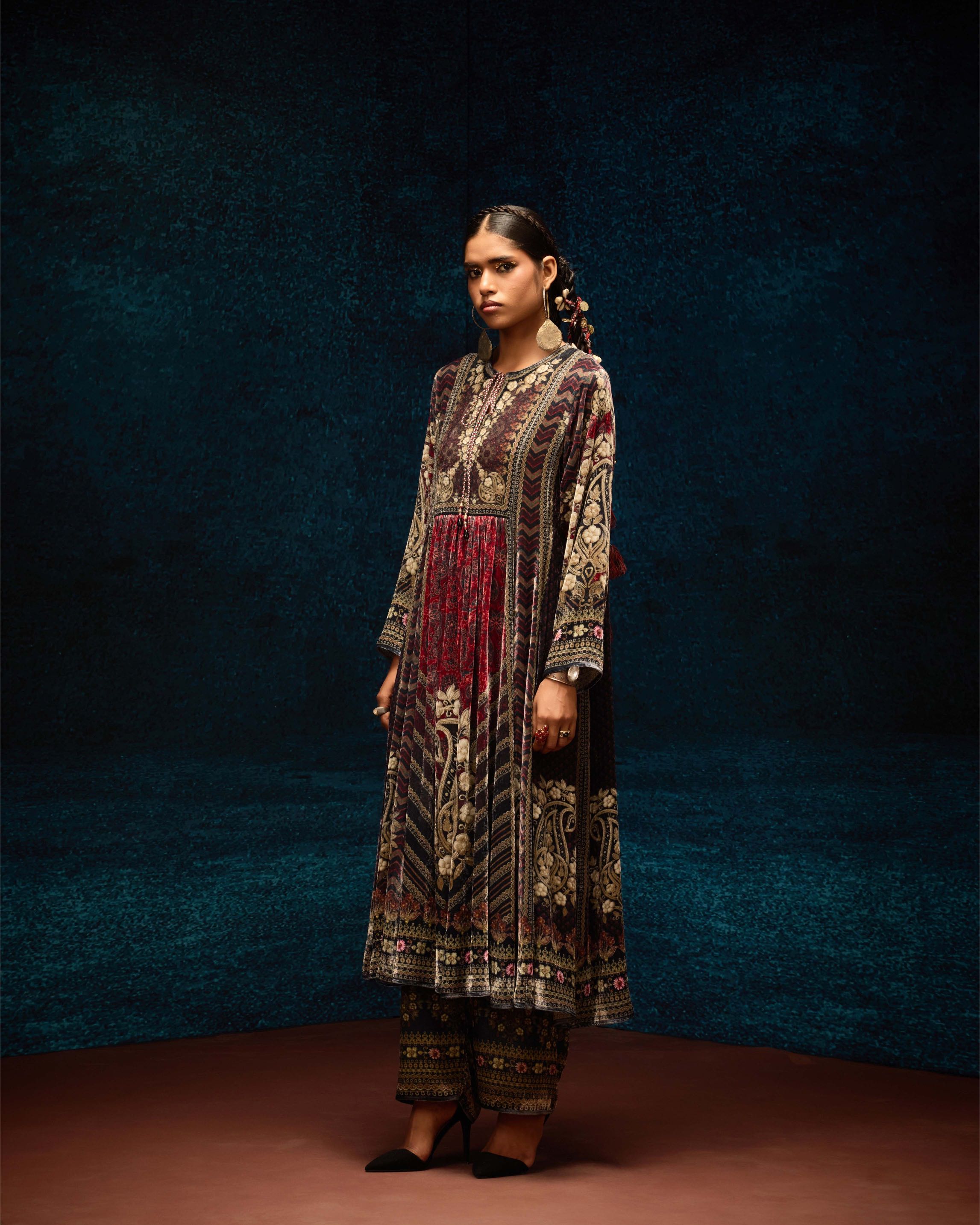 Ajrakh : Anisha - Multi