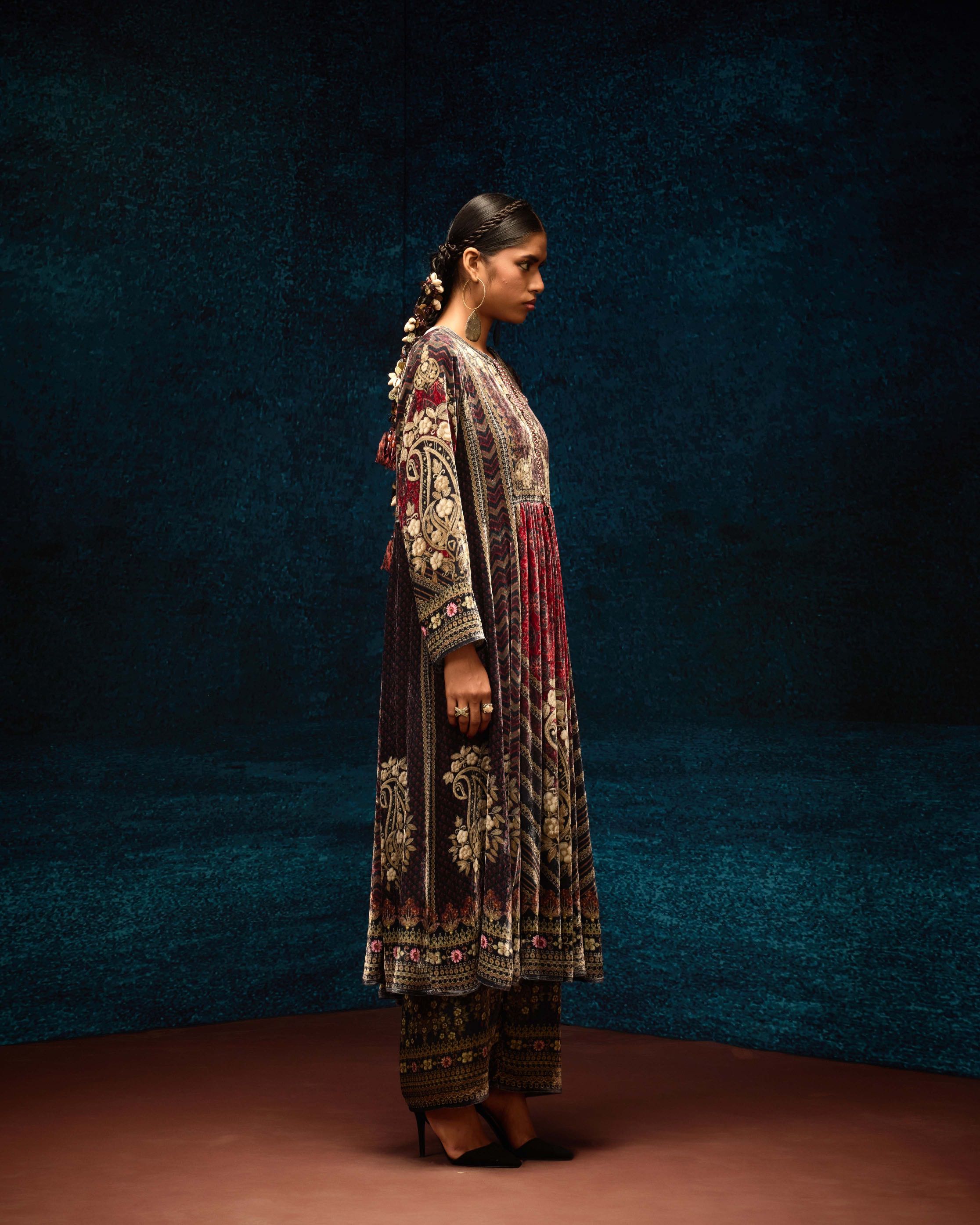 Ajrakh : Anisha - Multi