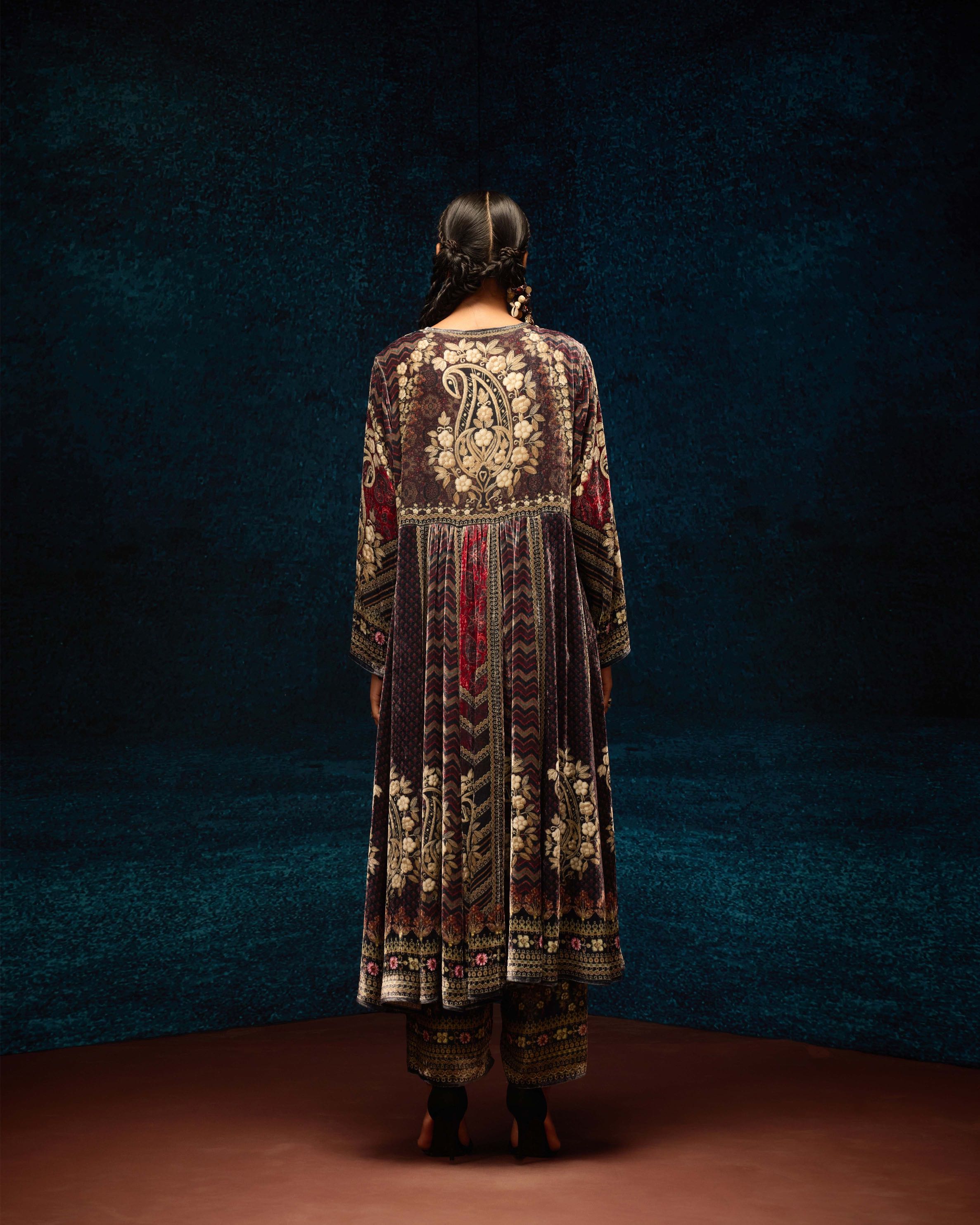 Ajrakh : Anisha - Multi
