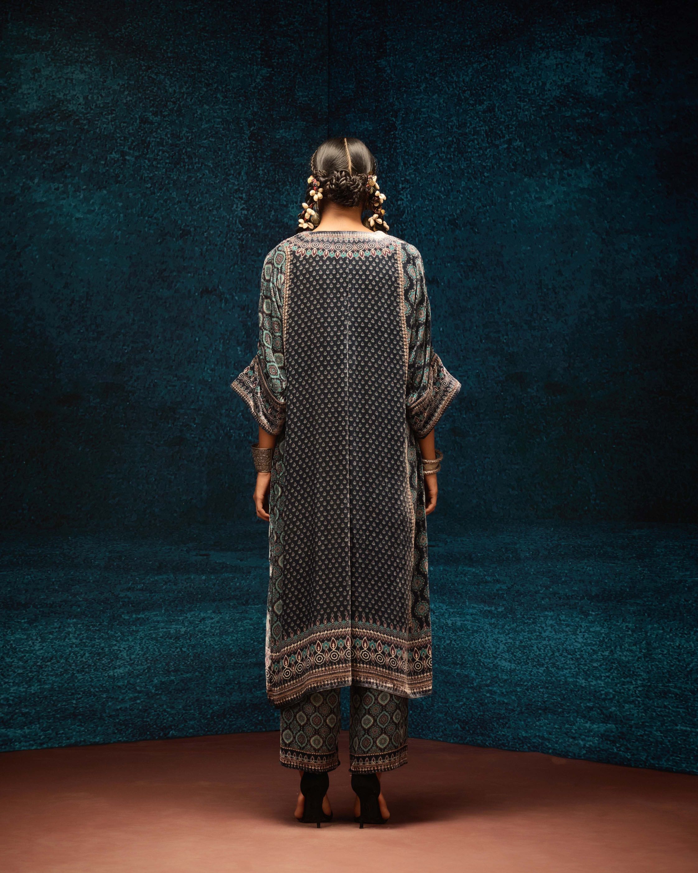 Ajrakh : Banera - Black