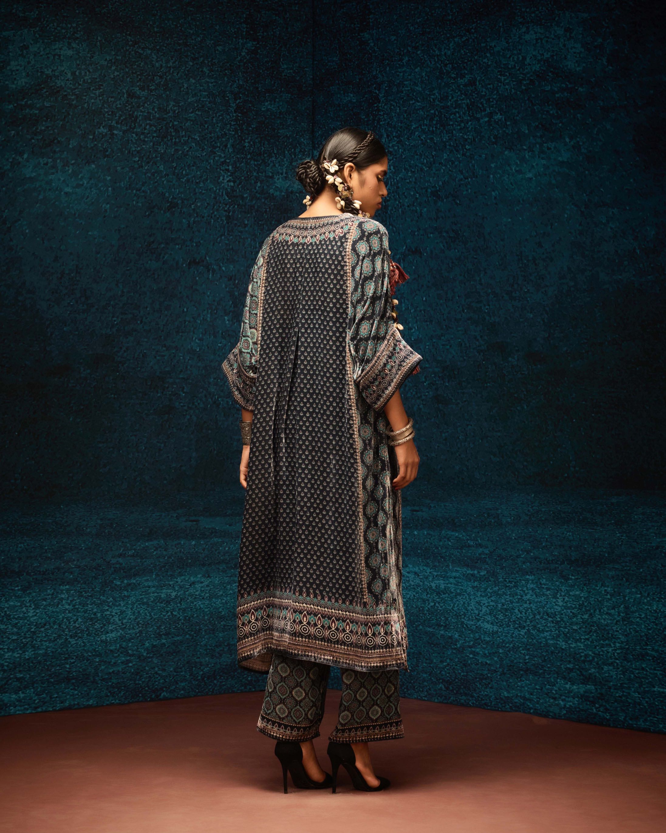 Ajrakh : Banera - Black