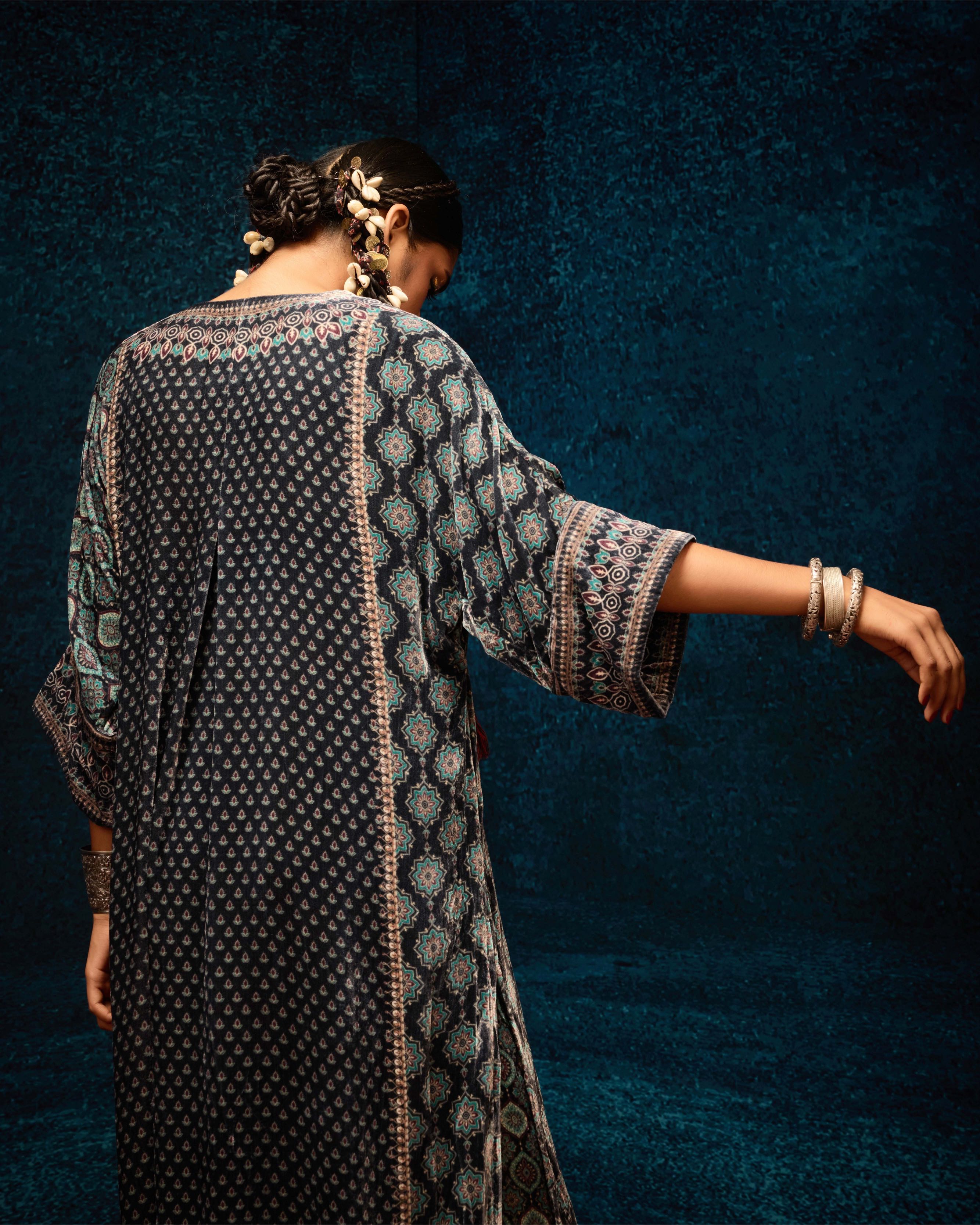 Ajrakh : Banera - Black