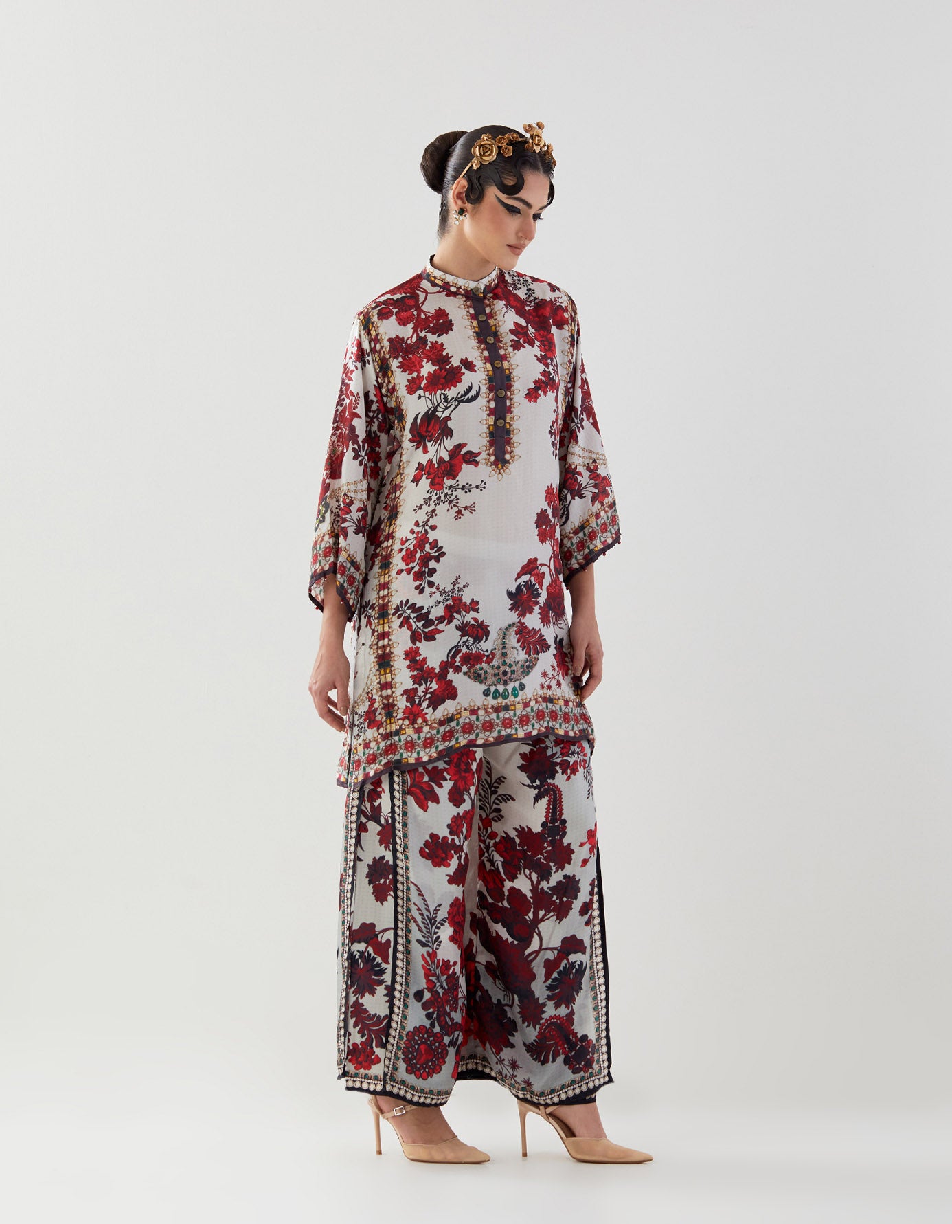 Nizam : Ghazal/Gloria - Ivory/Red