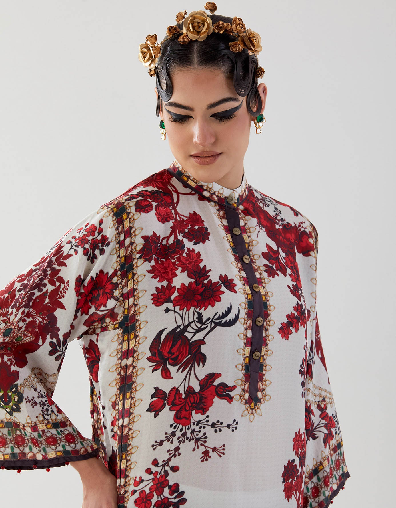 Nizam : Ghazal/Gloria - Ivory/Red