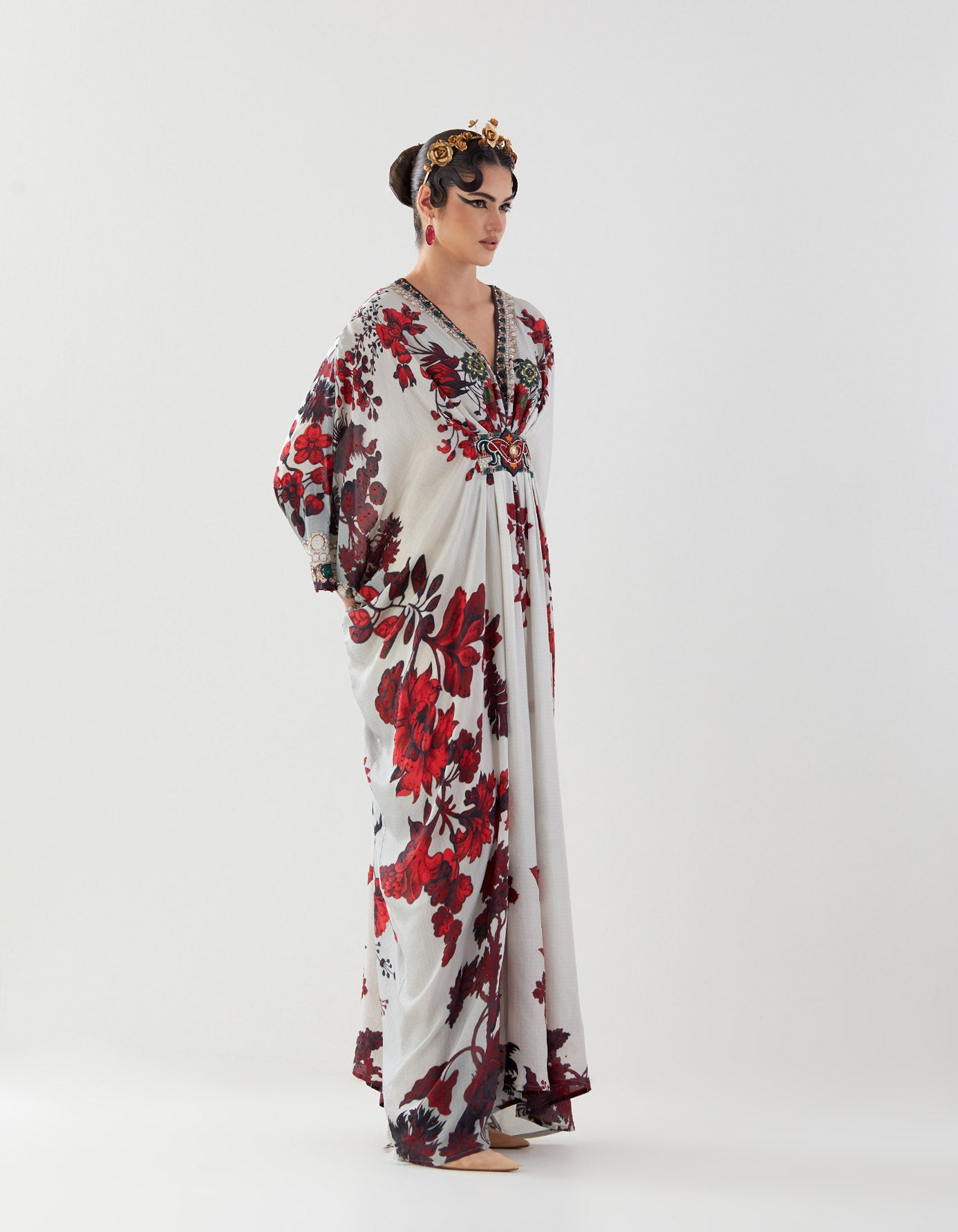 Nizam : Imama - Ivory/Red