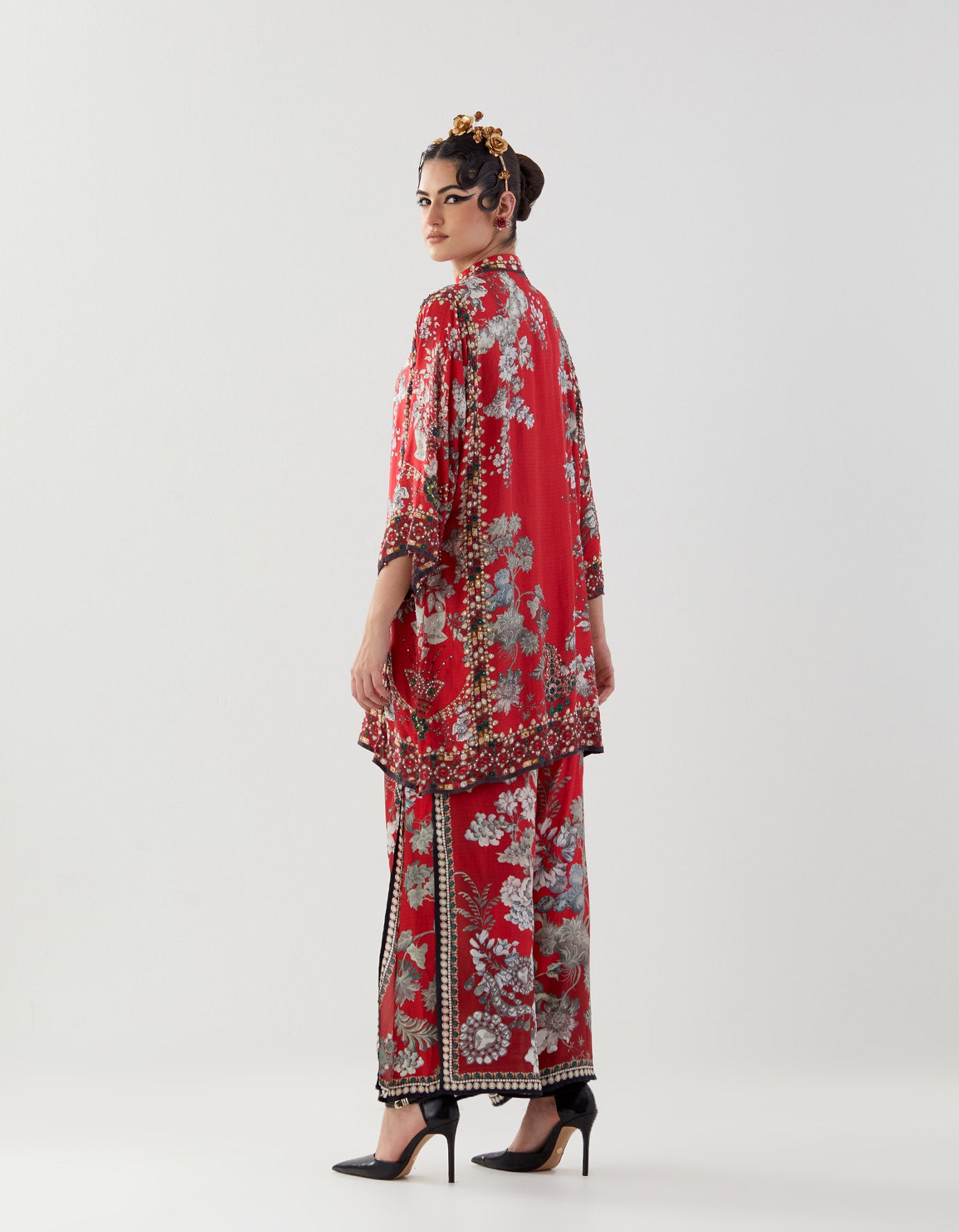 Nizam : Ghazal/Gloria - Red/Slate