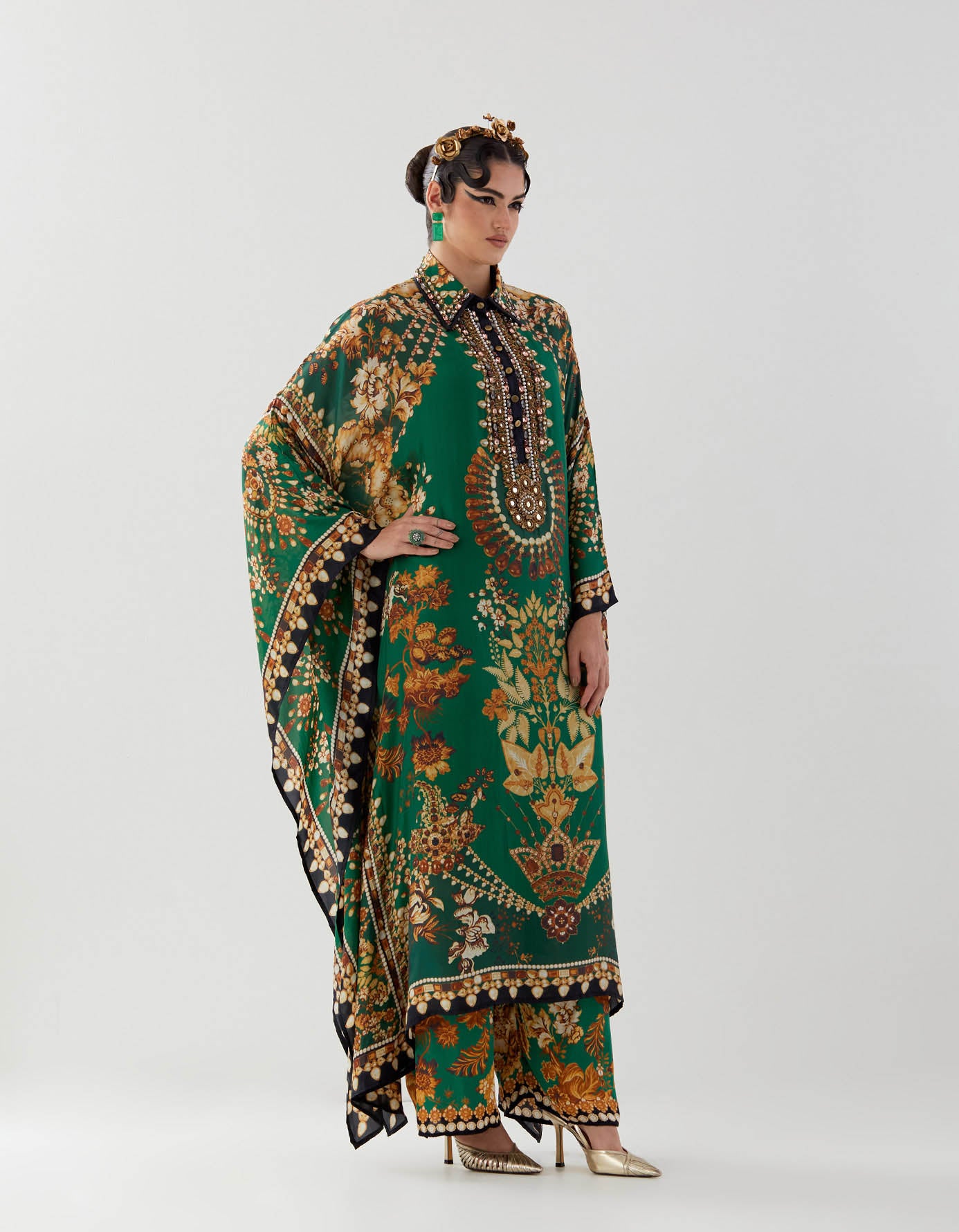 Nizam : Sharifa - Shamrock Green