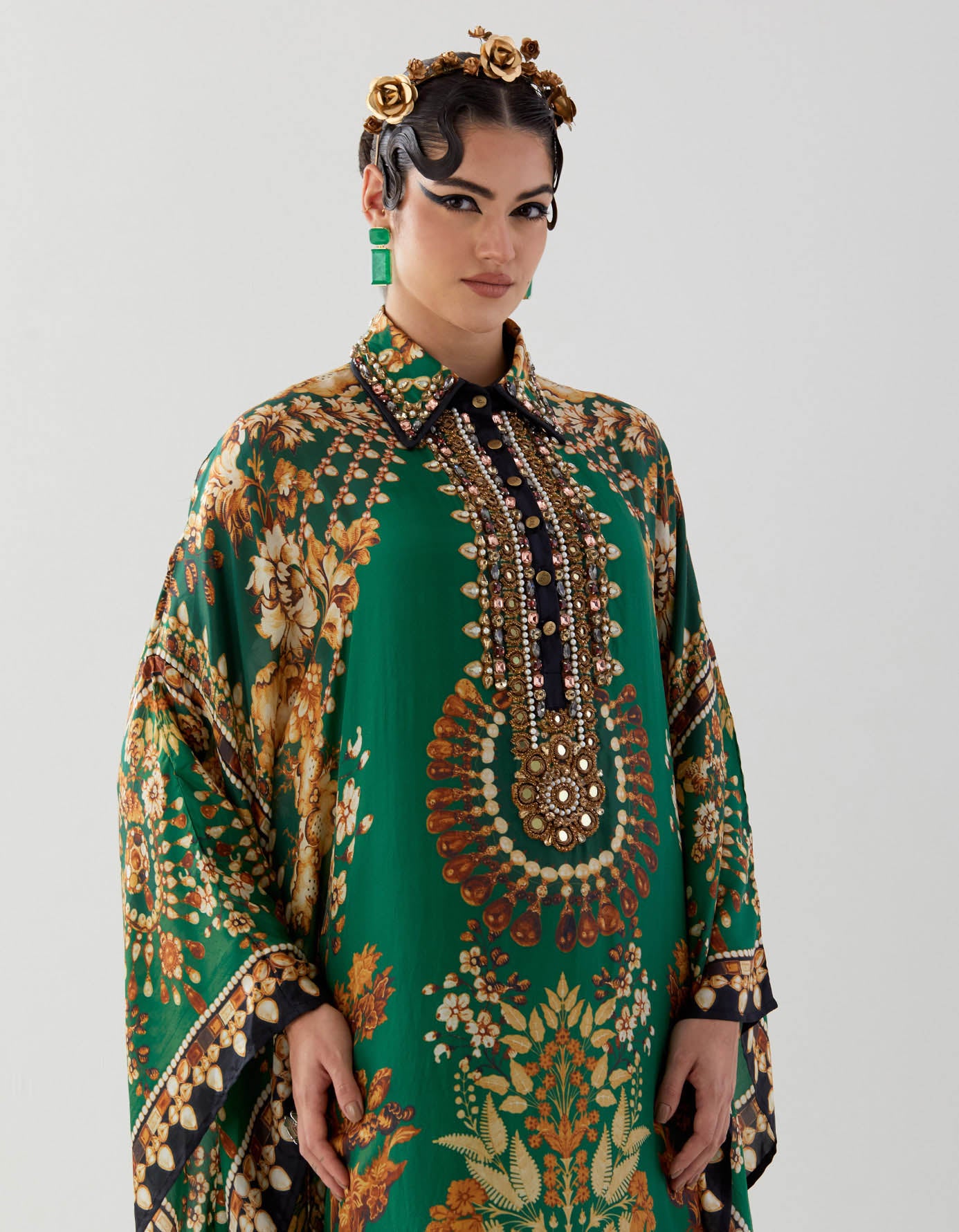Nizam : Sharifa - Shamrock Green