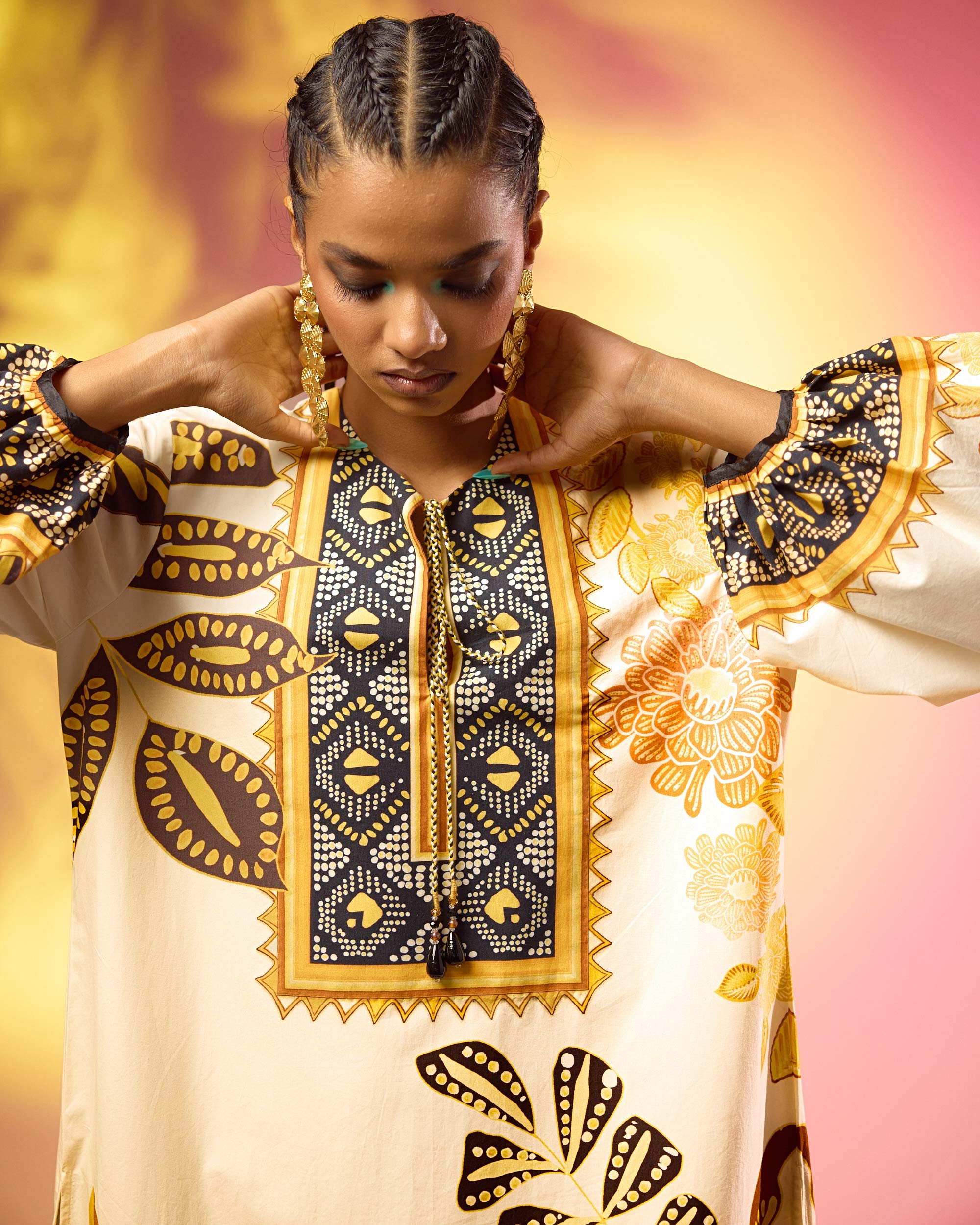 Jamaica : Zarah - Ivory/Yellow