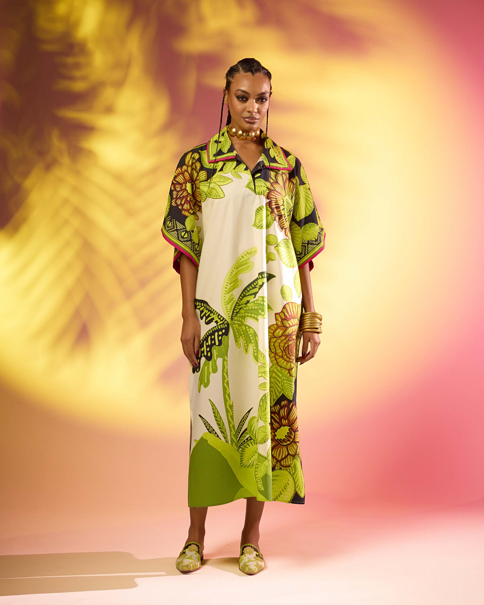 Jamaica : Zarah - Ivory/Lime