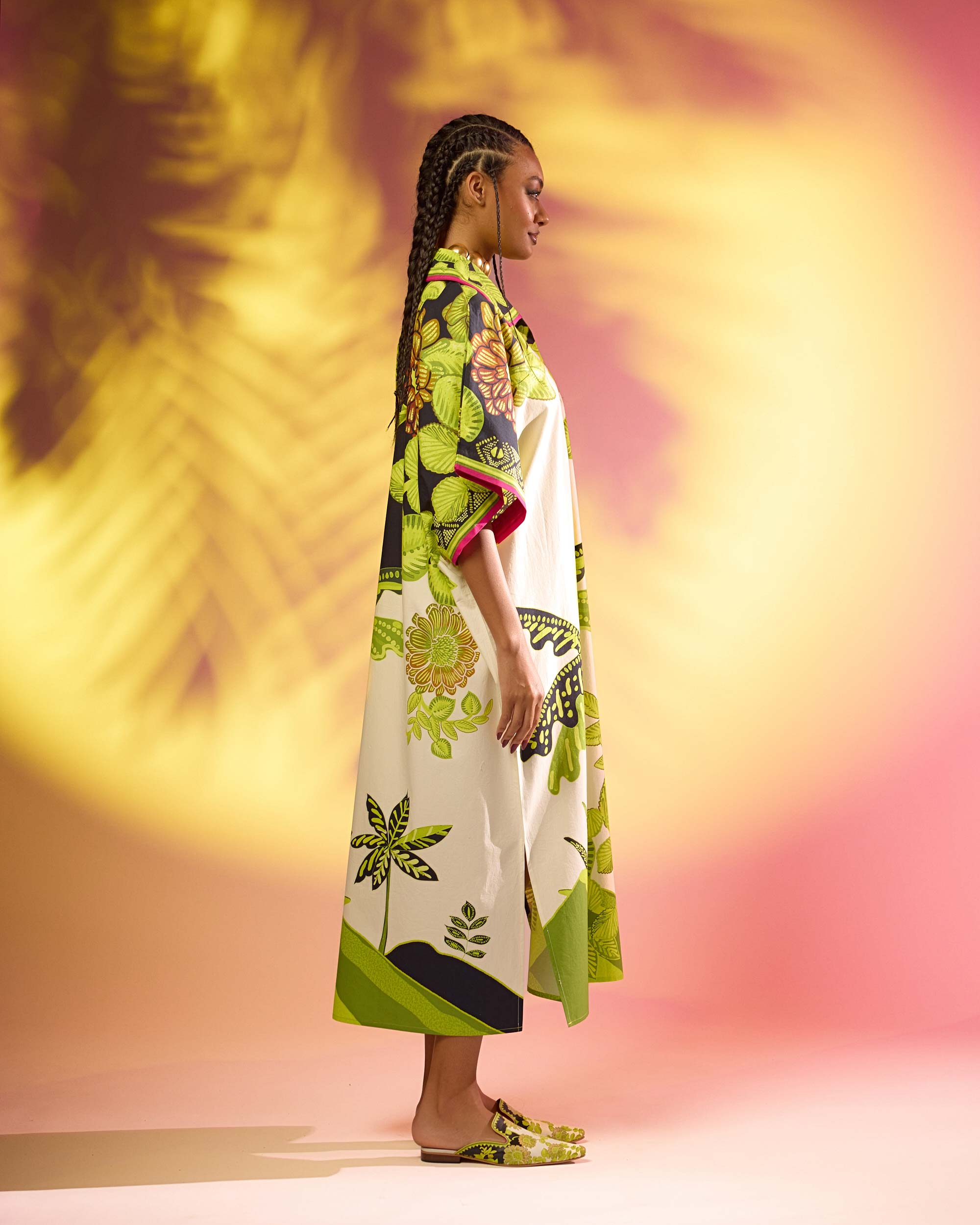 Jamaica : Zarah - Ivory/Lime