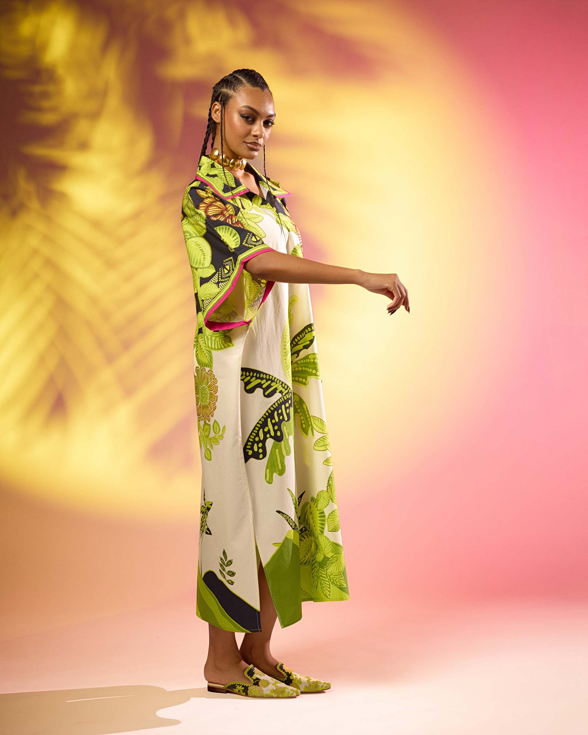Jamaica : Zarah - Ivory/Lime