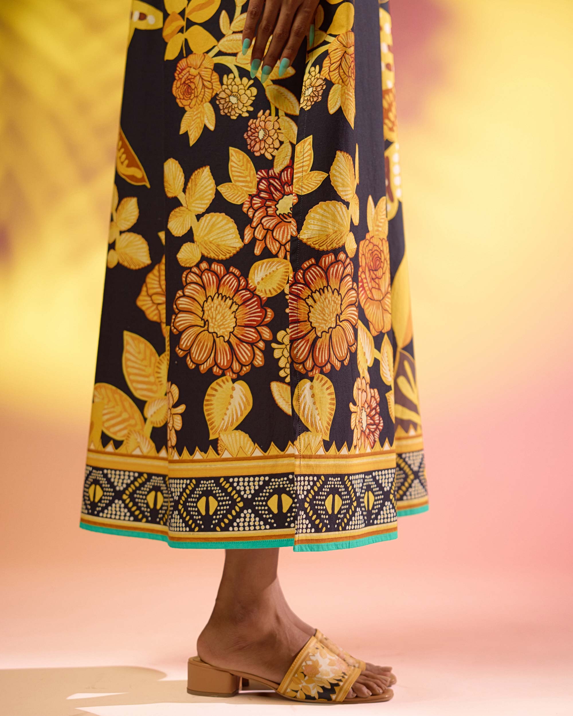 Jamaica : Zarah - Black/Yellow