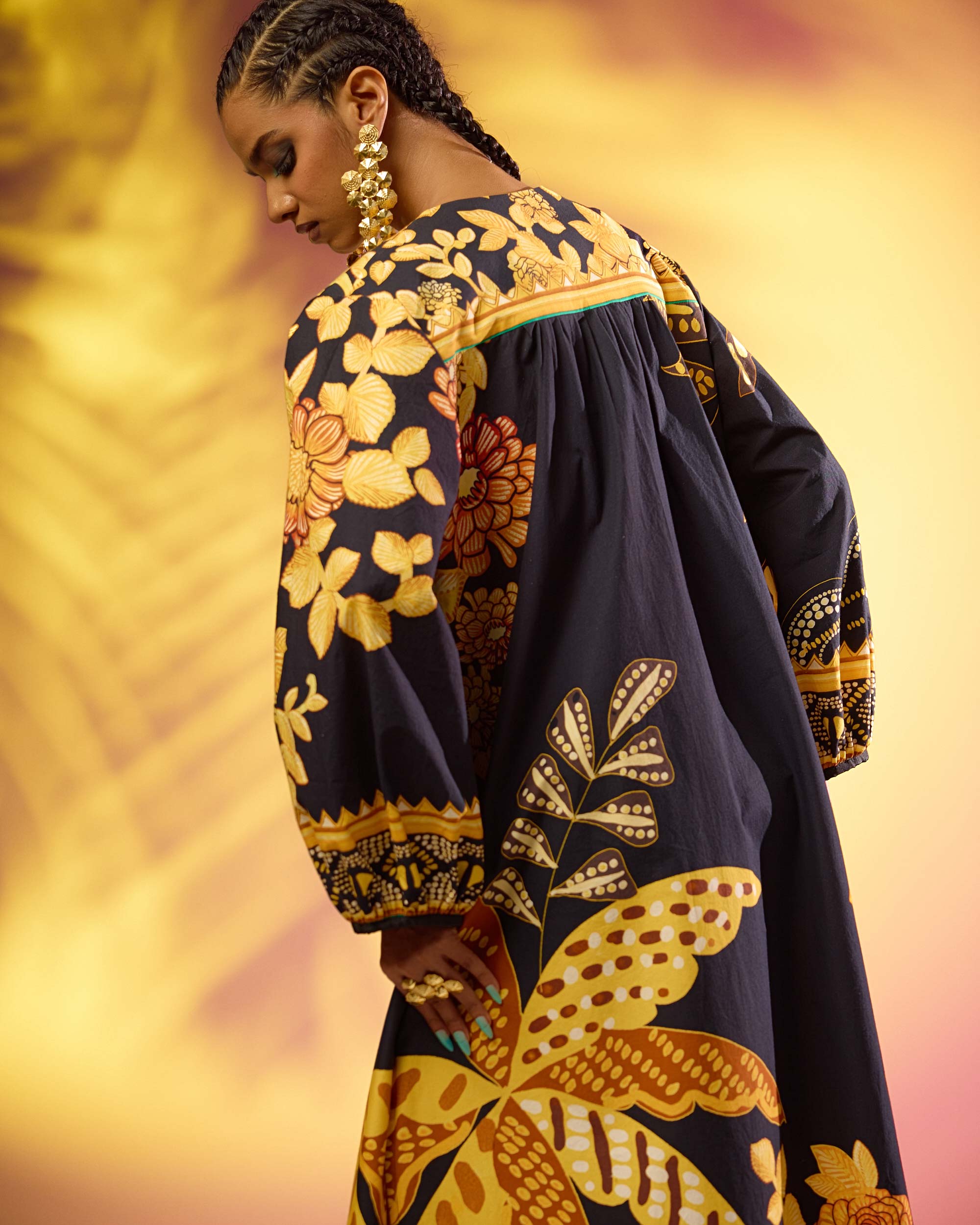 Jamaica : Zarah - Black/Yellow