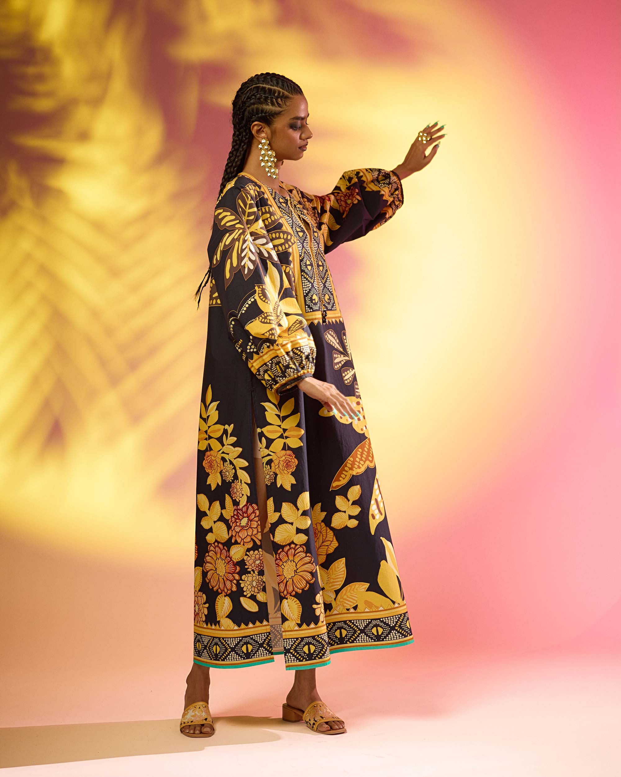 Jamaica : Zarah - Black/Yellow