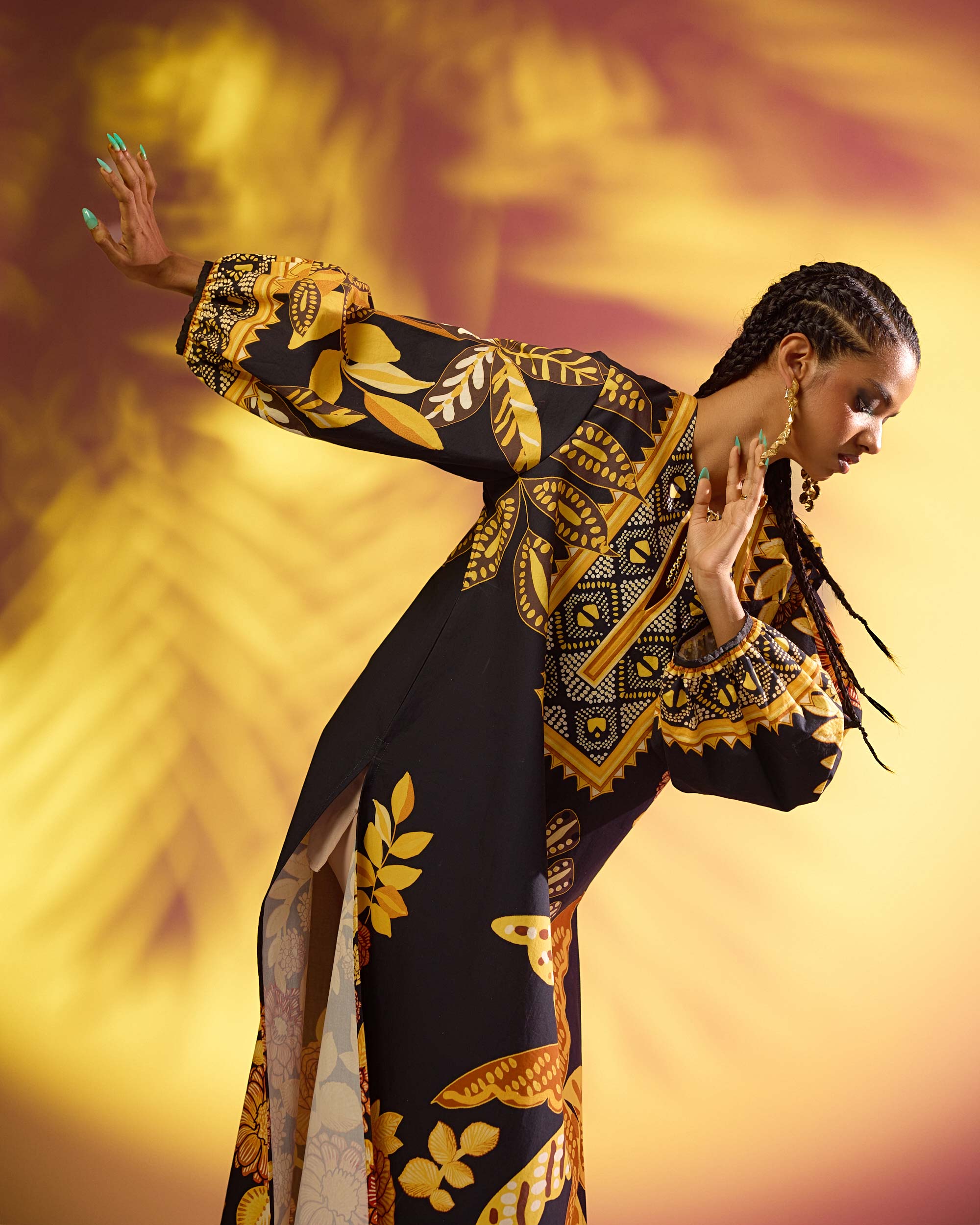 Jamaica : Zarah - Black/Yellow