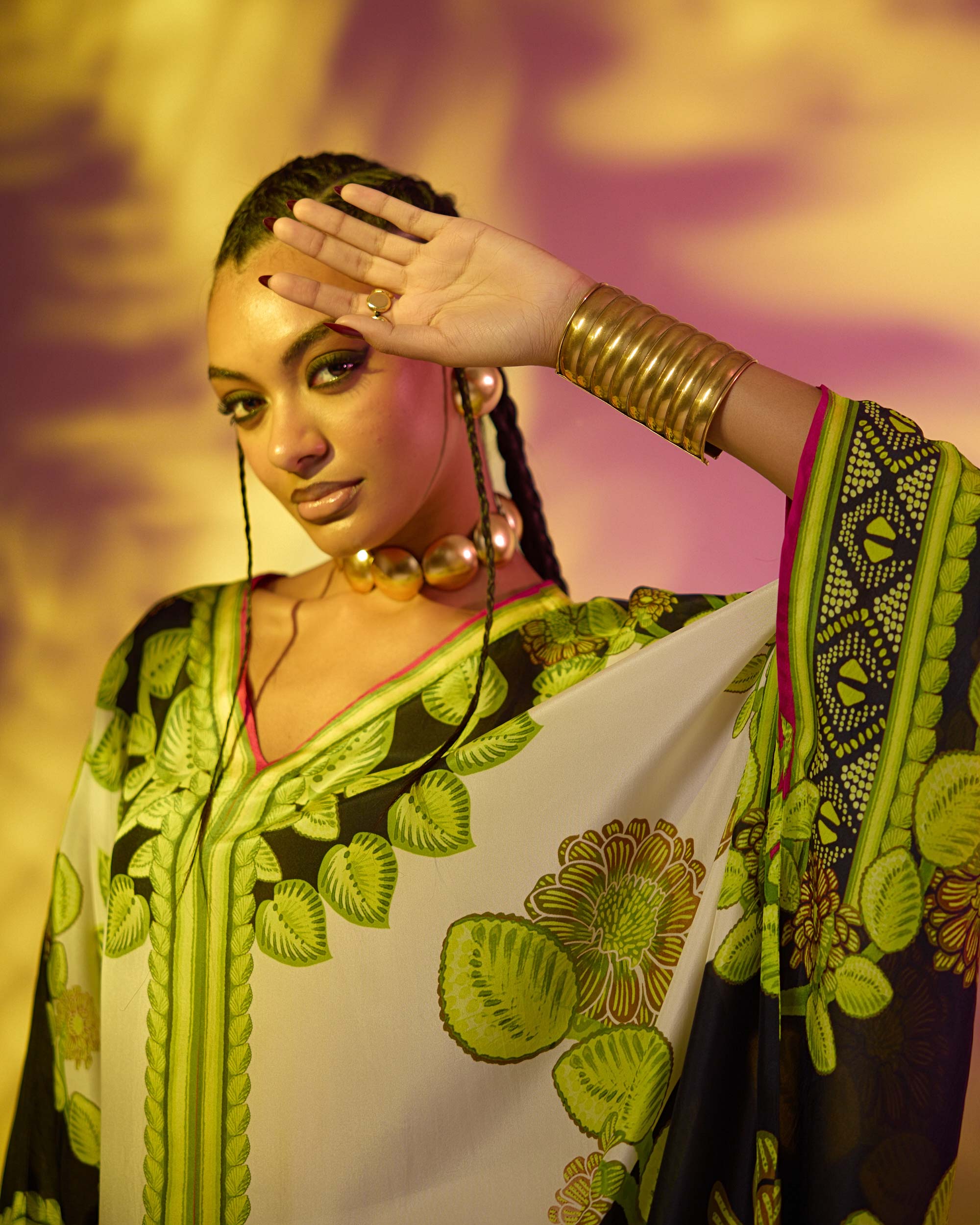 Jamaica : Verusha - Ivory/Lime