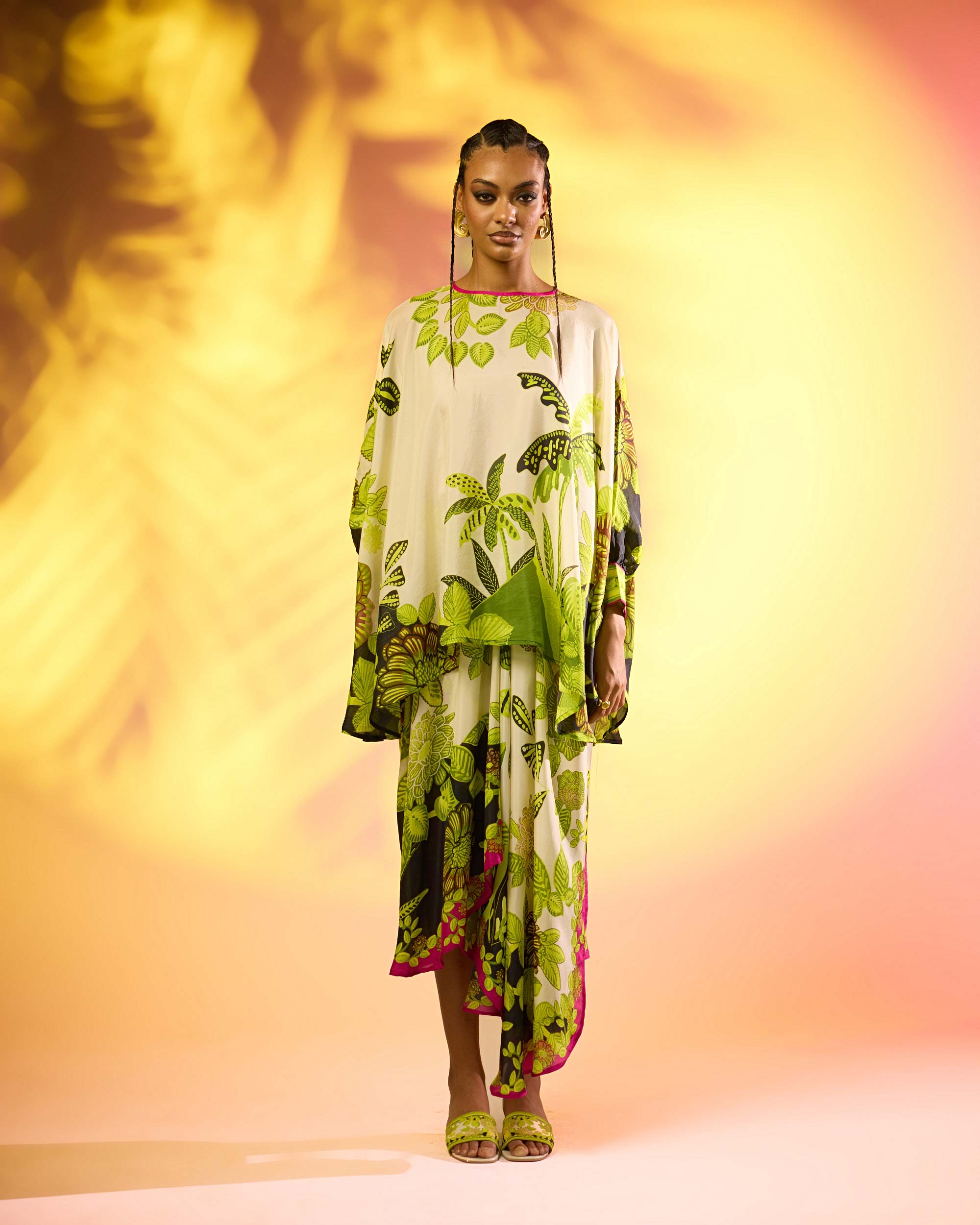 Jamaica : Colette - Ivory/Lime