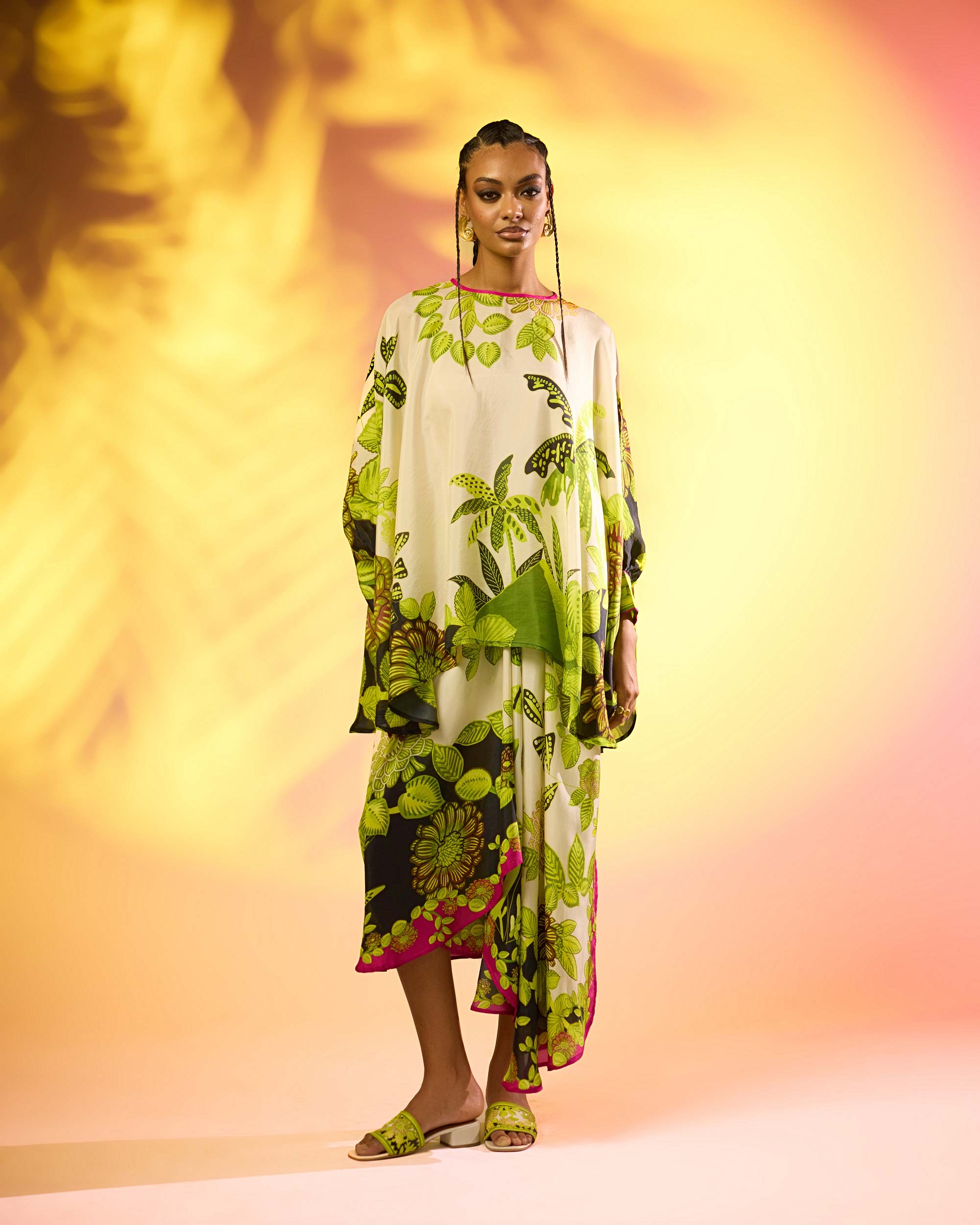 Jamaica : Colette - Ivory/Lime