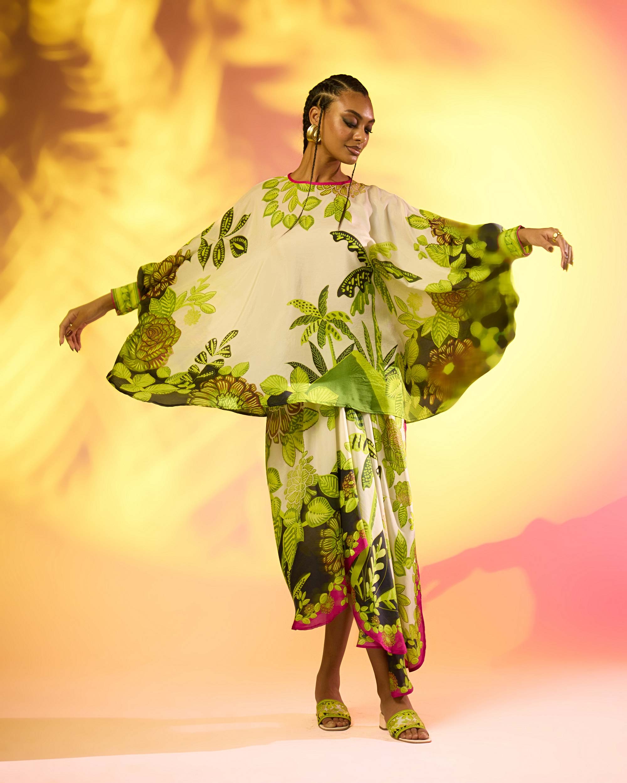 Jamaica : Colette - Ivory/Lime