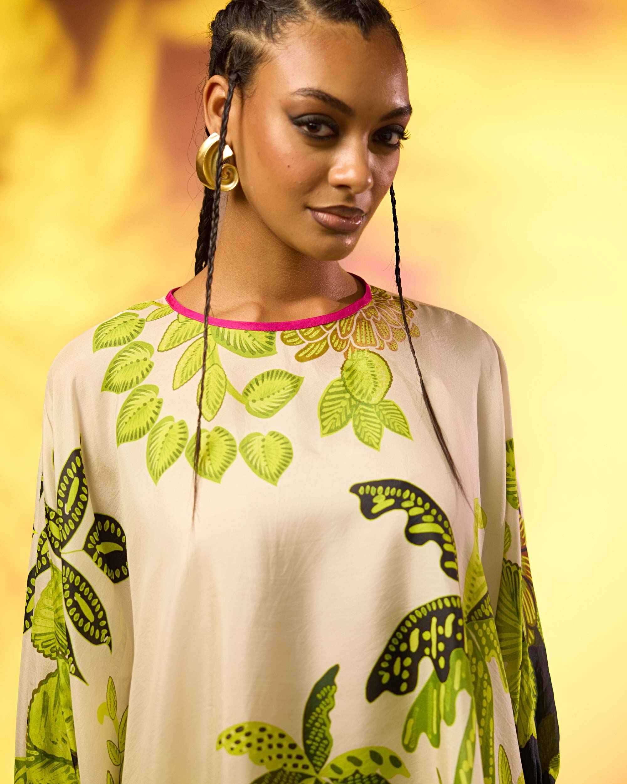 Jamaica : Colette - Ivory/Lime