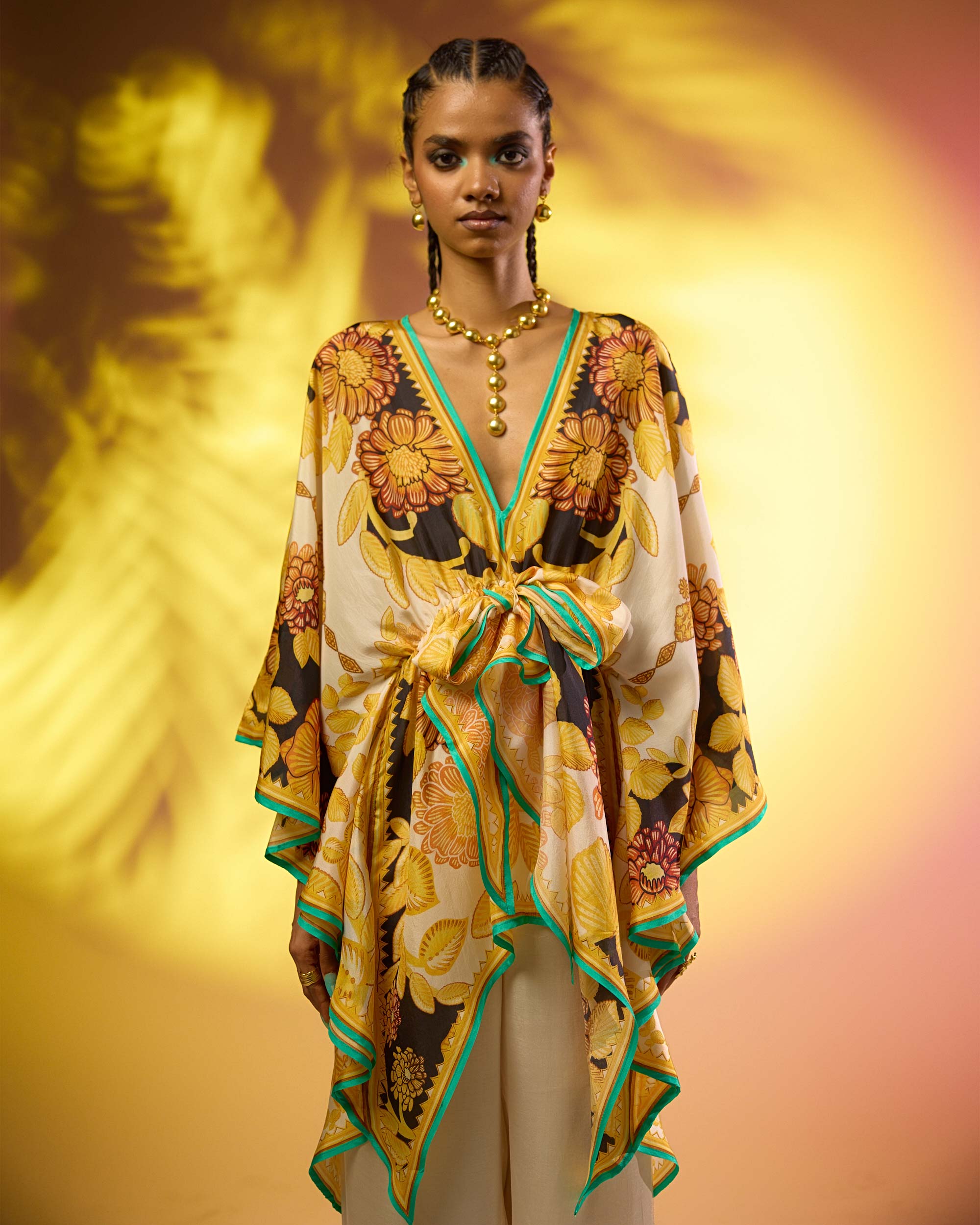 Jamaica : Inayat - Ivory/Yellow