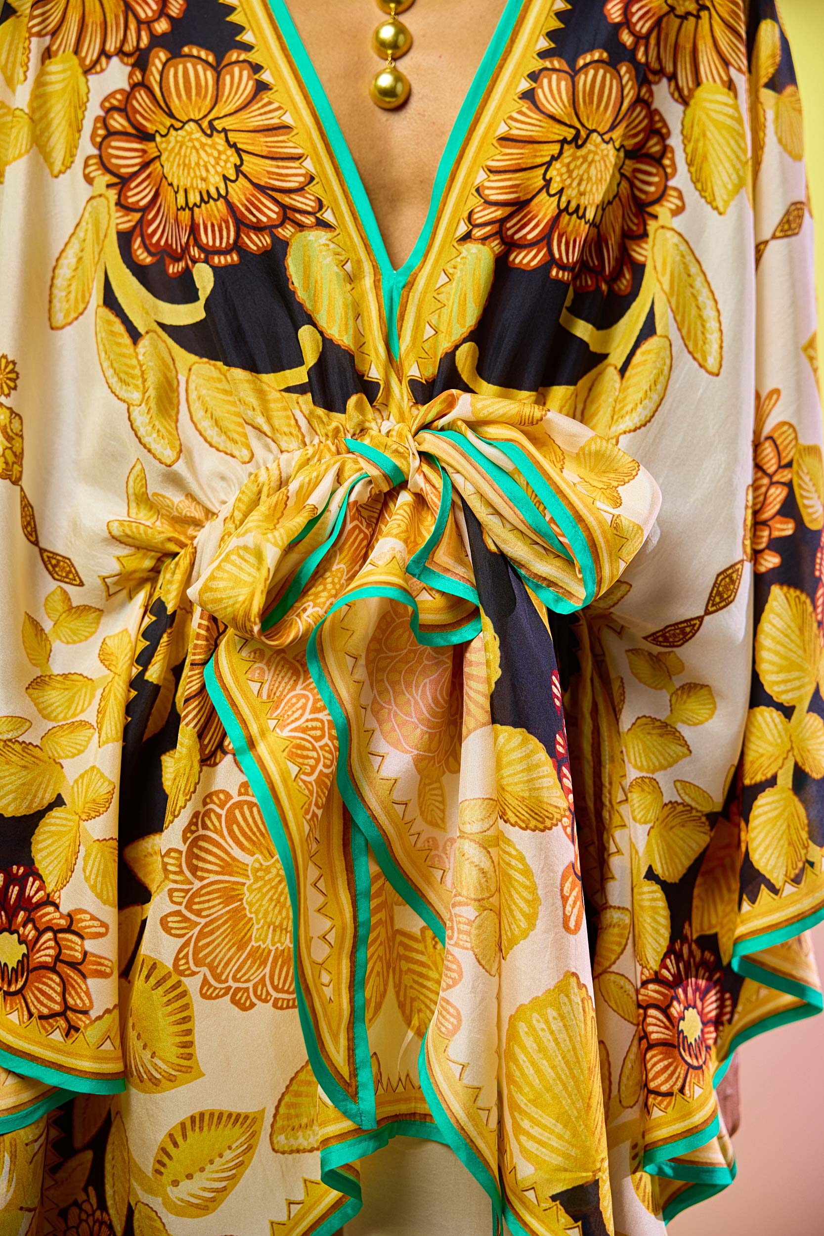 Jamaica : Inayat - Ivory/Yellow