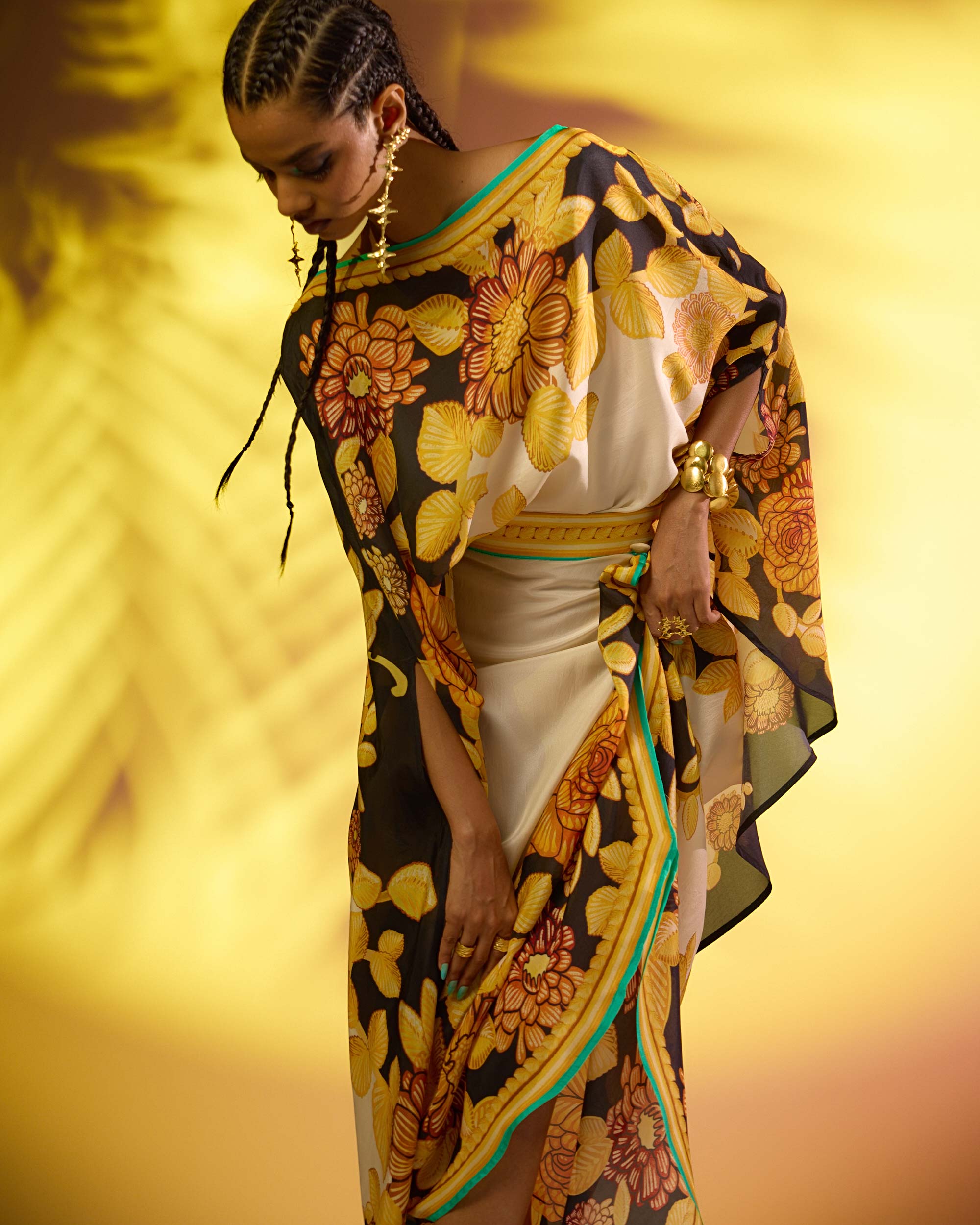 Jamaica : Kamini - Ivory/Yellow