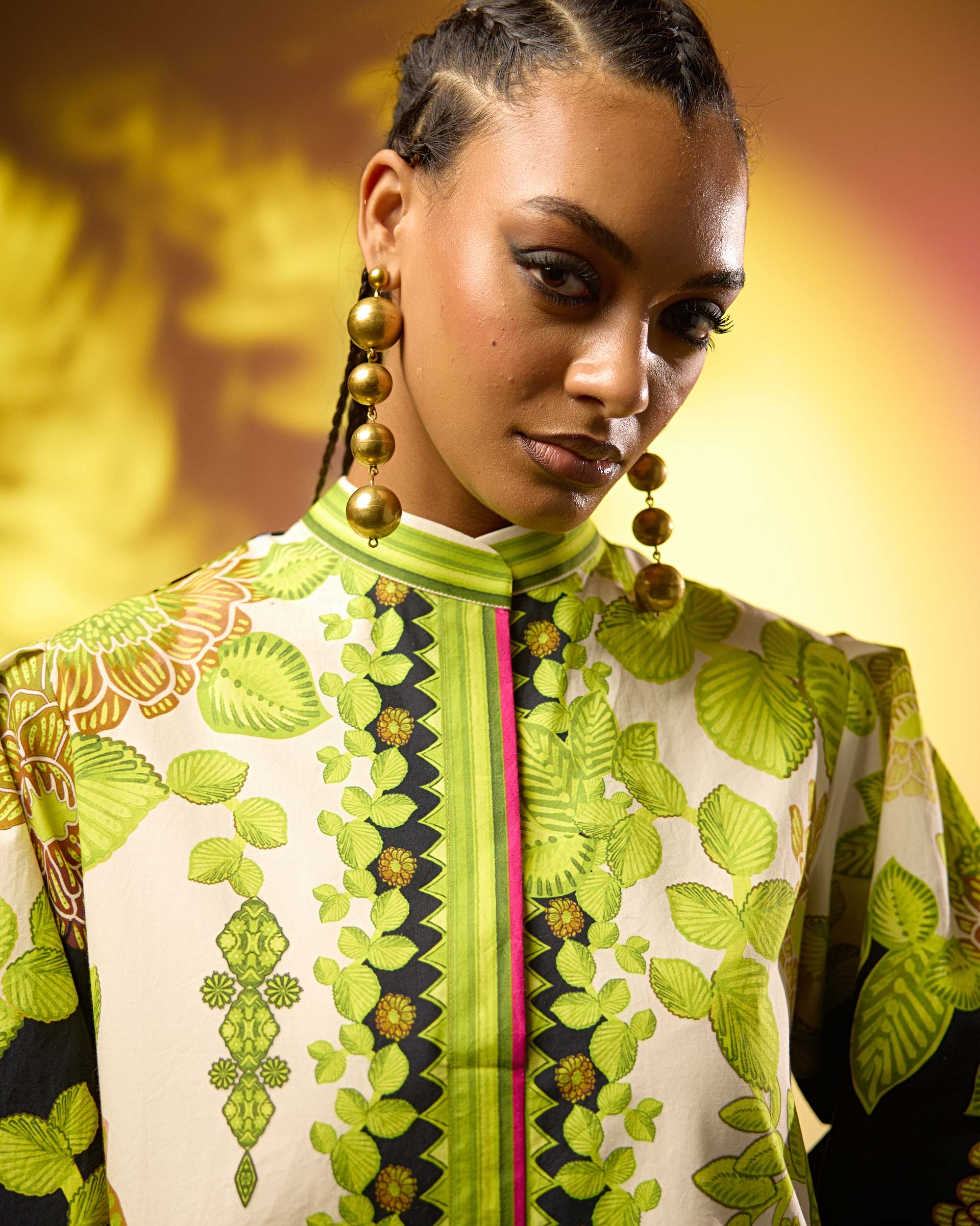 Jamaica : Sophia - Lime/Ivory