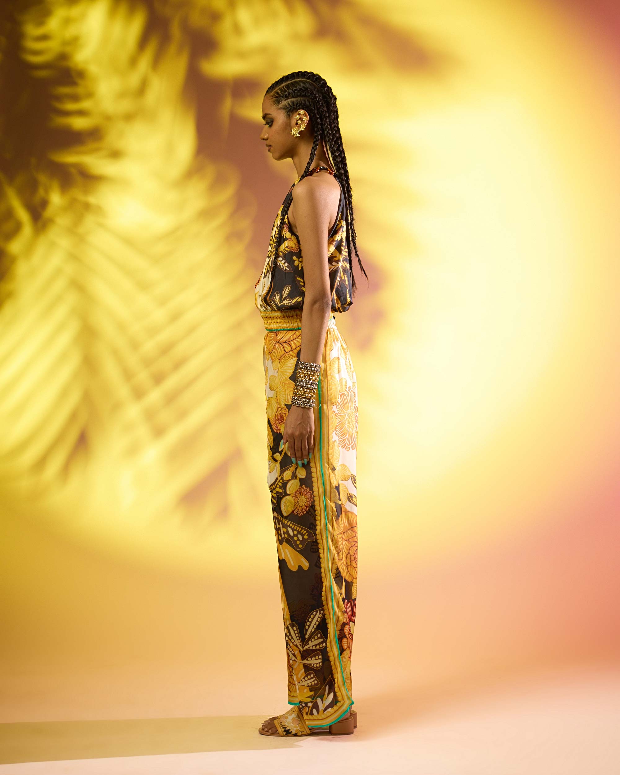 Jamaica : Chandani/Gulbano - Ivory/Yellow