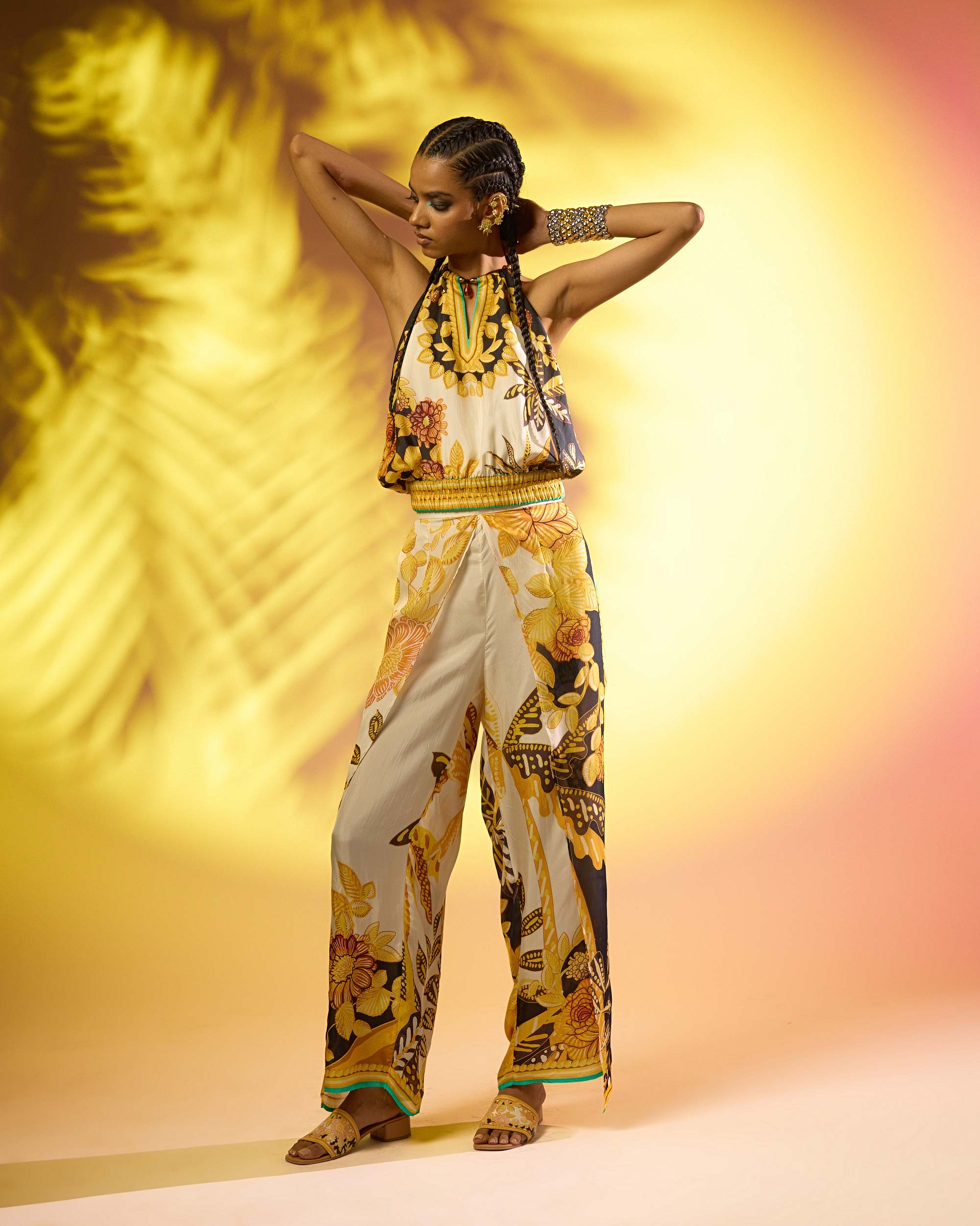 Jamaica : Chandani/Gulbano - Ivory/Yellow