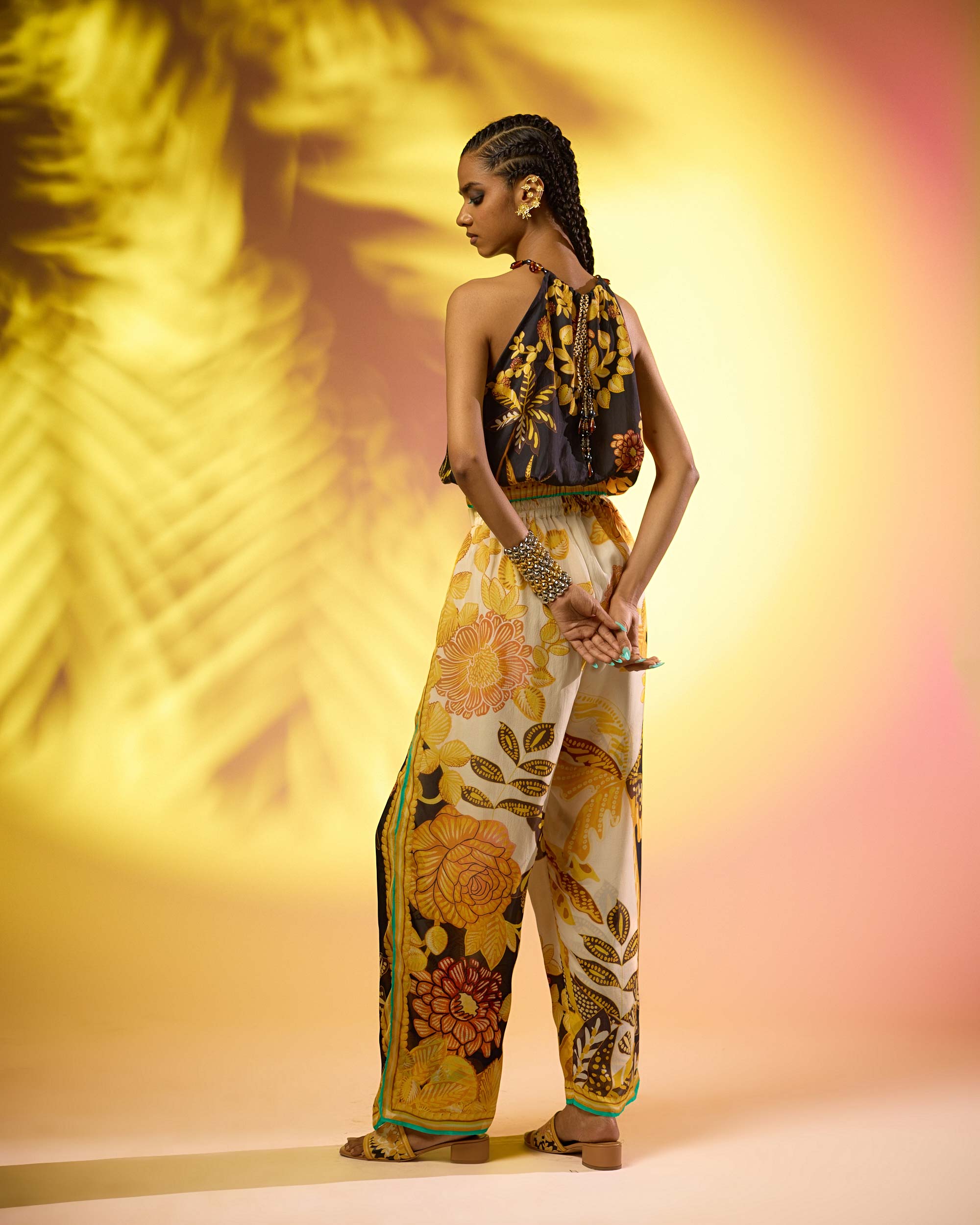 Jamaica : Chandani/Gulbano - Ivory/Yellow