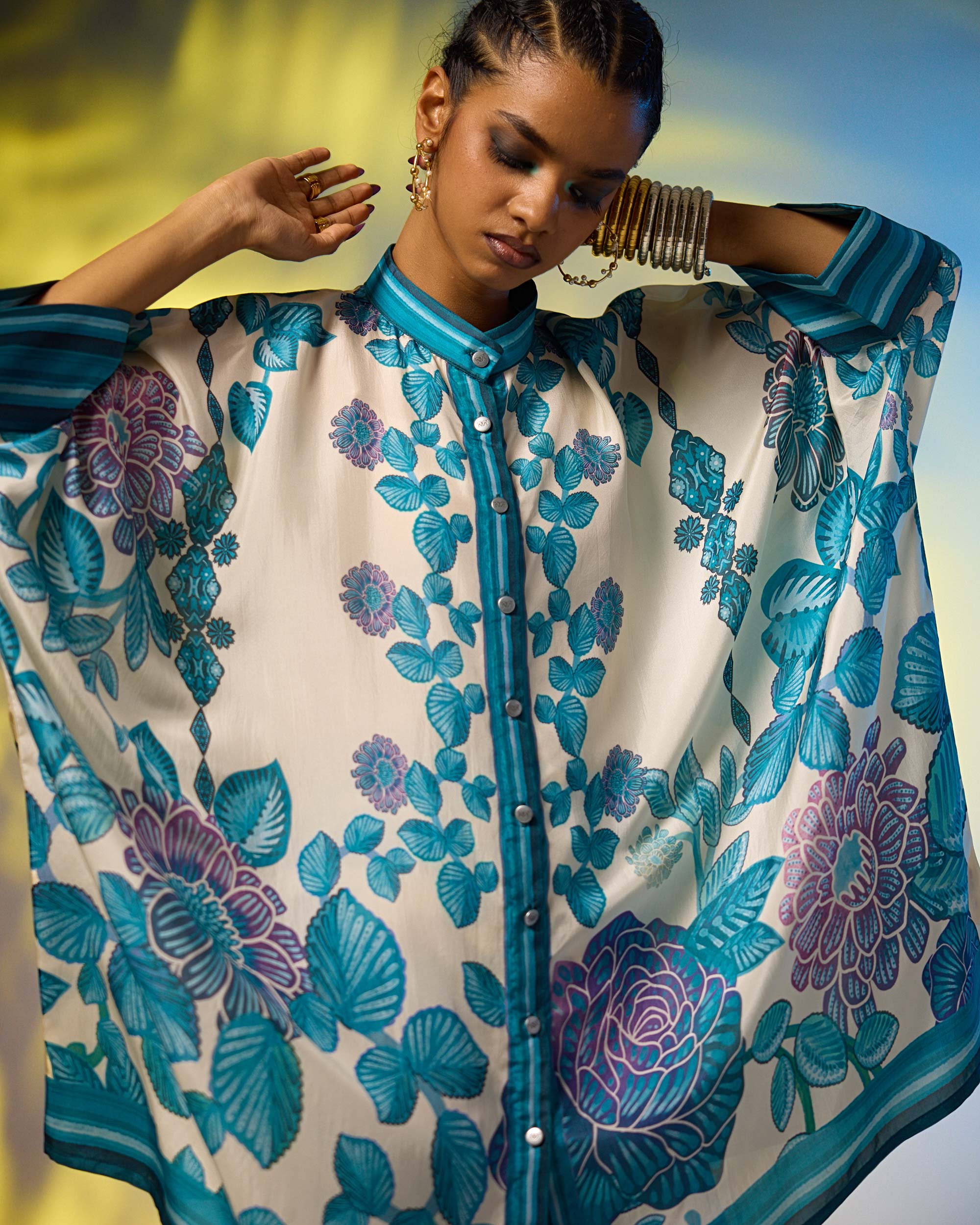 Jamaica : Cedella - Ivory/Blue